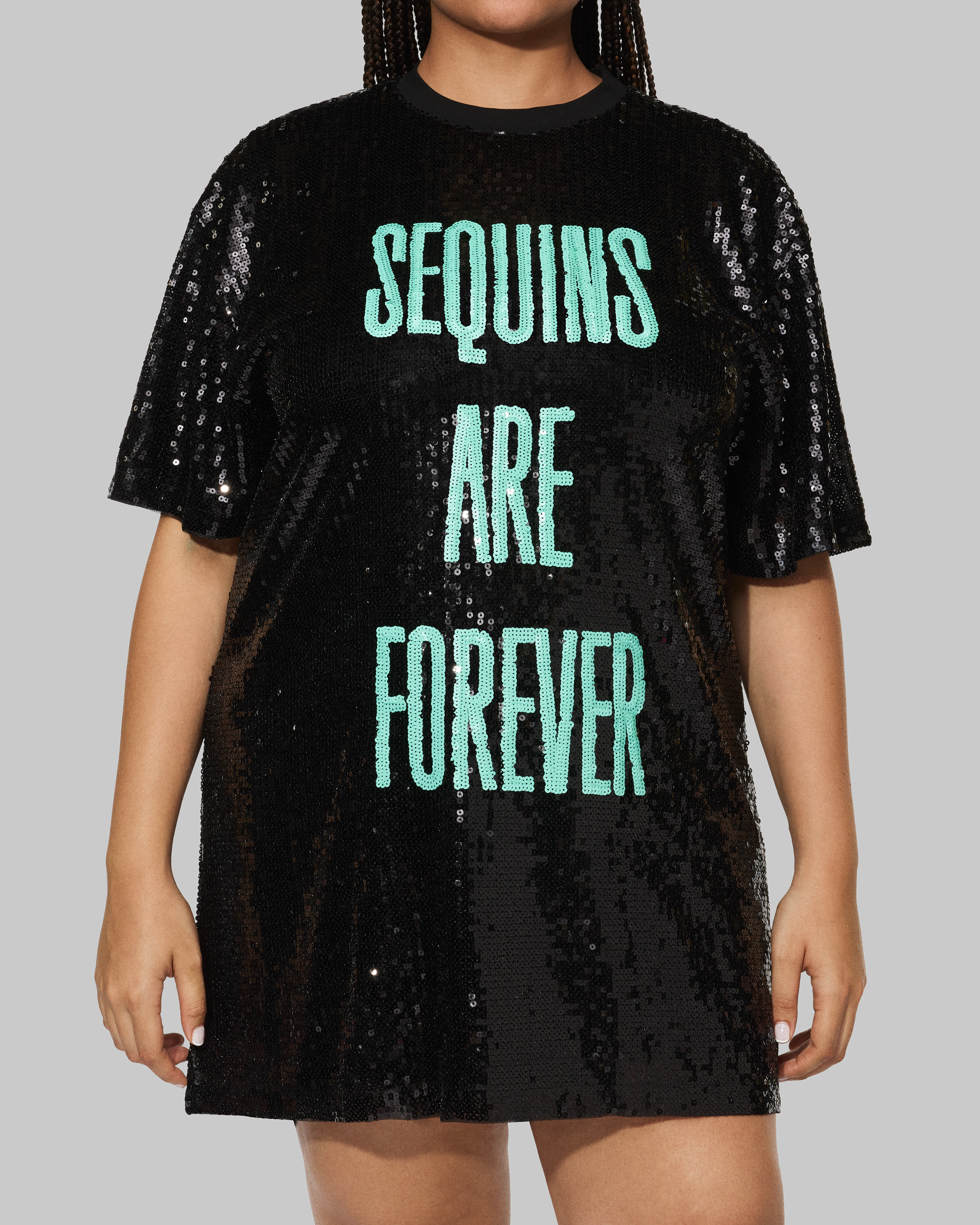 Sequins Are Forever T-Shirt Dress 3