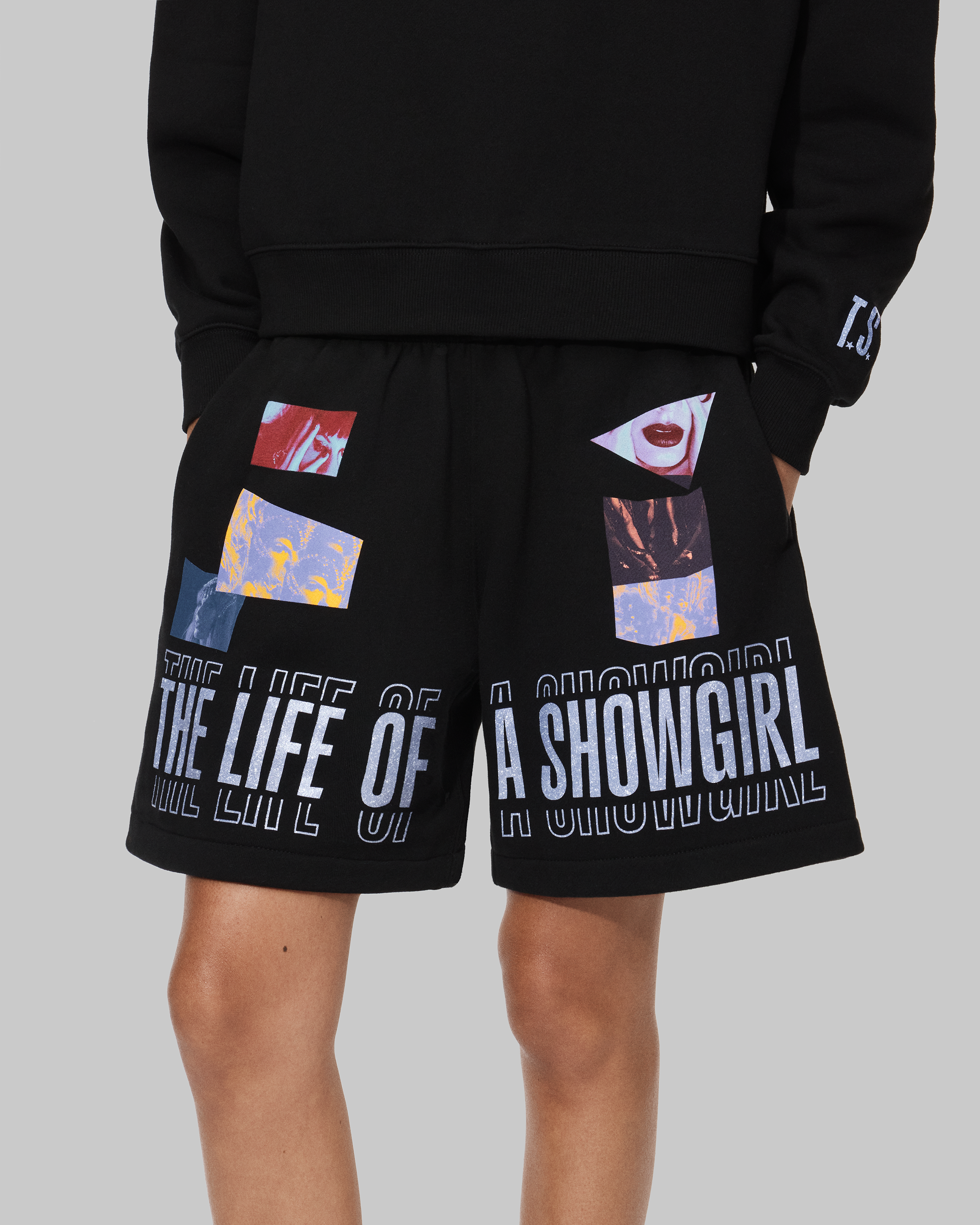 The Life of a Showgirl Tracklist Black Sweatpants 4