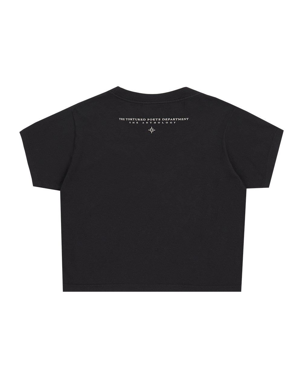 Blink Of A Crinkling Eye Crop T-Shirt Back