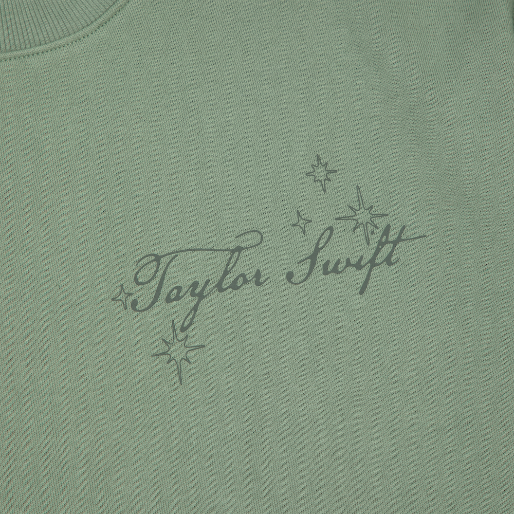 Self-Titled Danced All Night Long Kanga Pocket Crewneck Detail 2