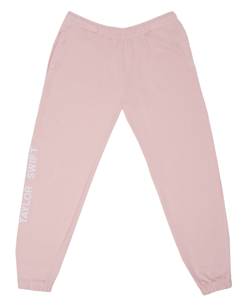 Taylor Swift Pink Sweatpants Front
