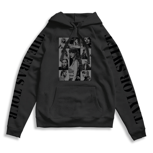 Taylor Swift The Eras International Tour Black Photo Hoodie | Taylor 