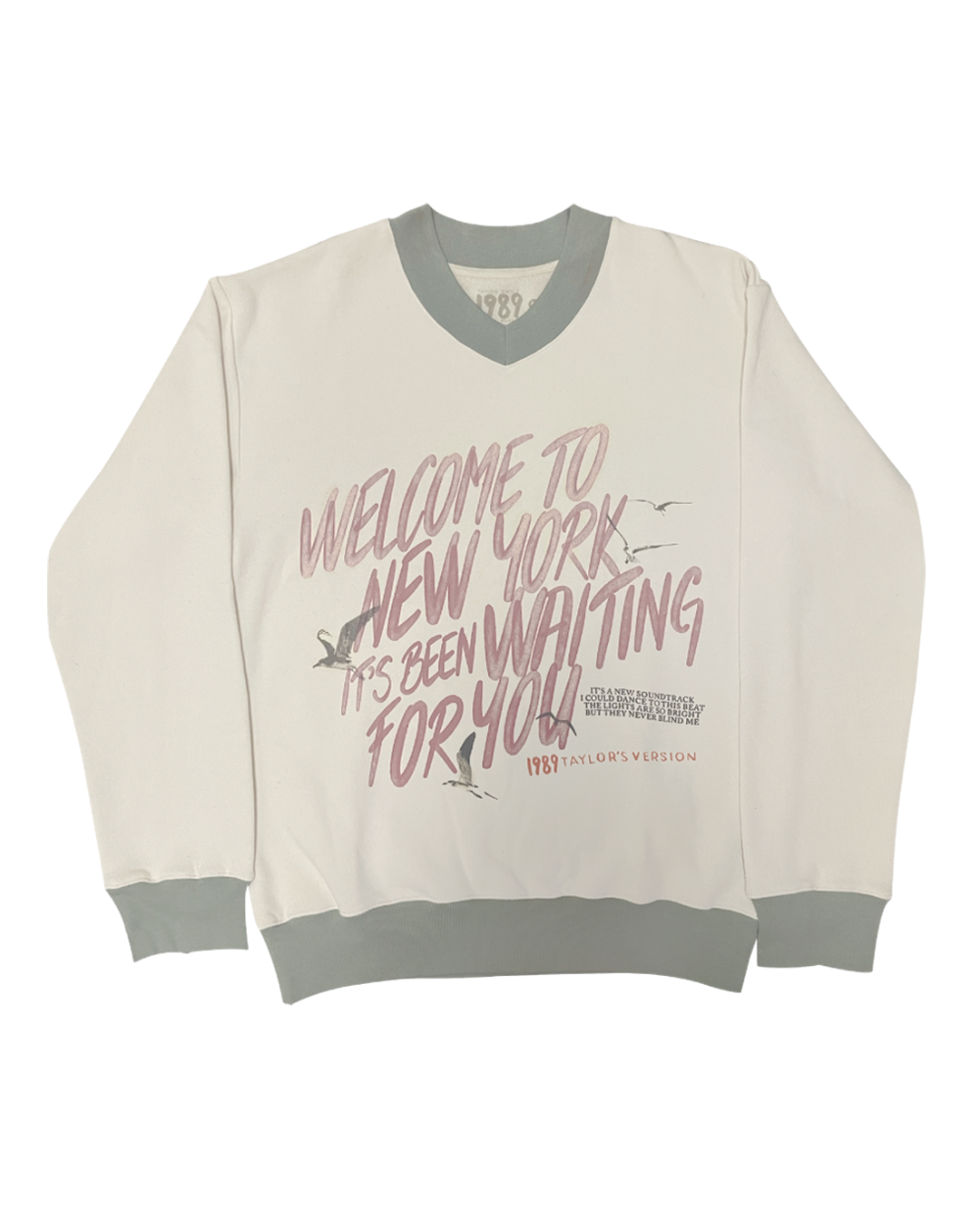 Welcome To New York V-Neck Pullover