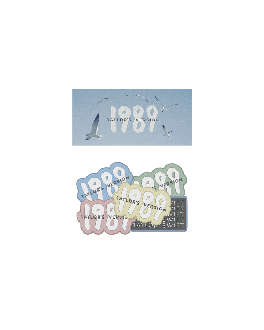 1989 (Taylor's Version) Patch Set with packaging