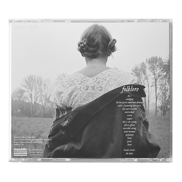 1. the "in the trees" edition deluxe cd Back Cover