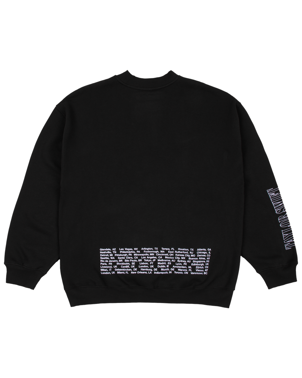 Taylor Swift | The Eras Tour Enchanted Live Photo Oversized Crewneck Back