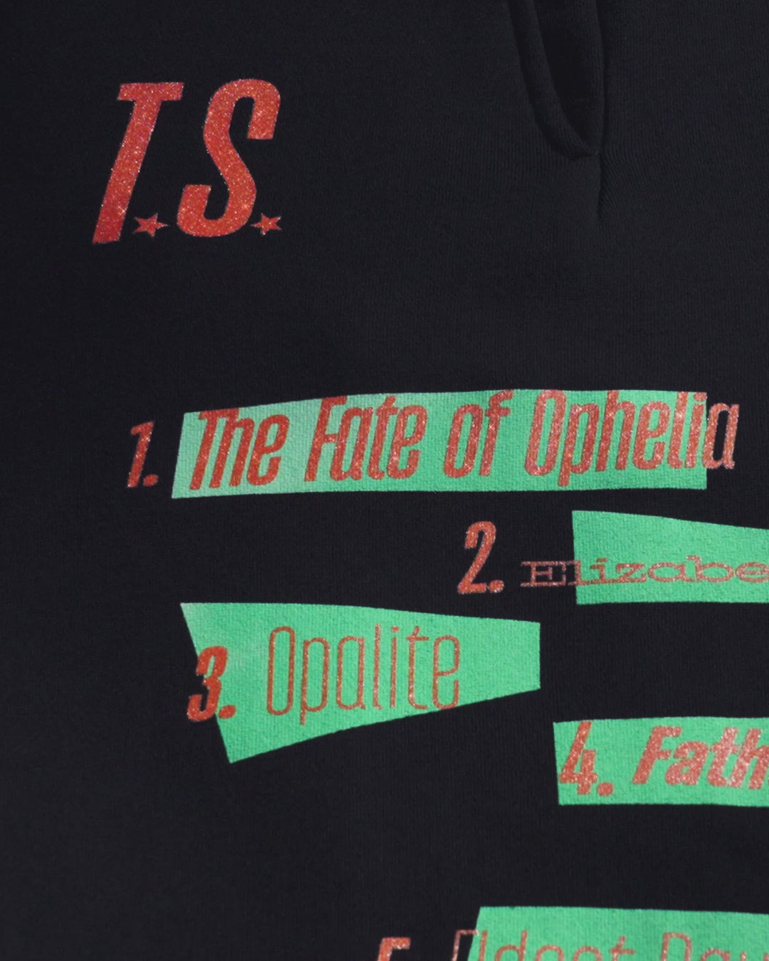 The Life of a Showgirl Tracklist Black Sweatpants gif 2