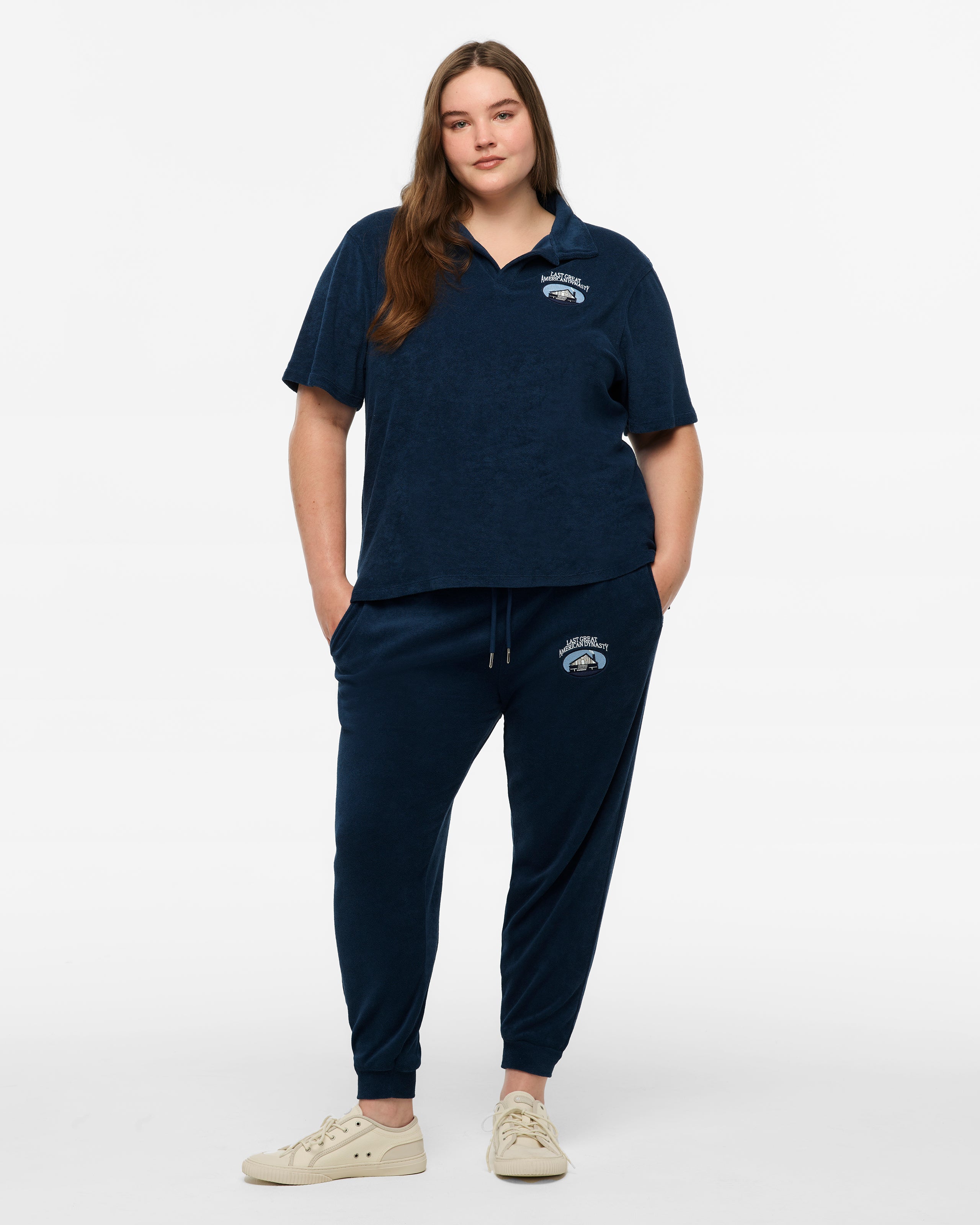Last Great American Dynasty Terry Cloth Polo 3