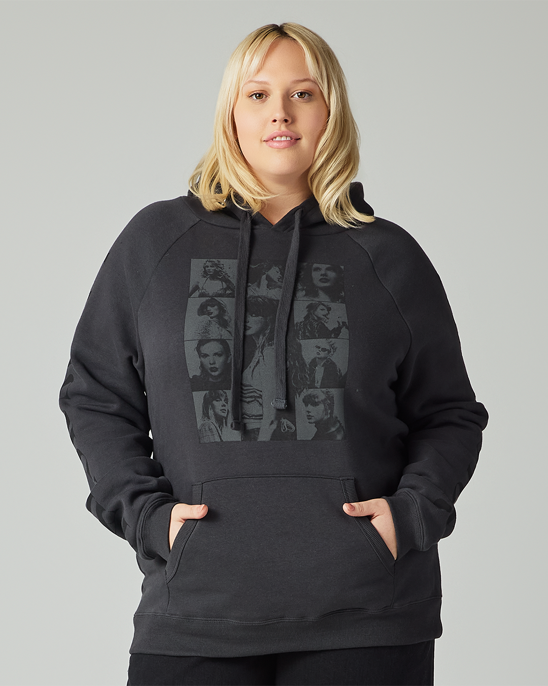 Taylor Swift The Eras International Tour Black Photo Hoodie