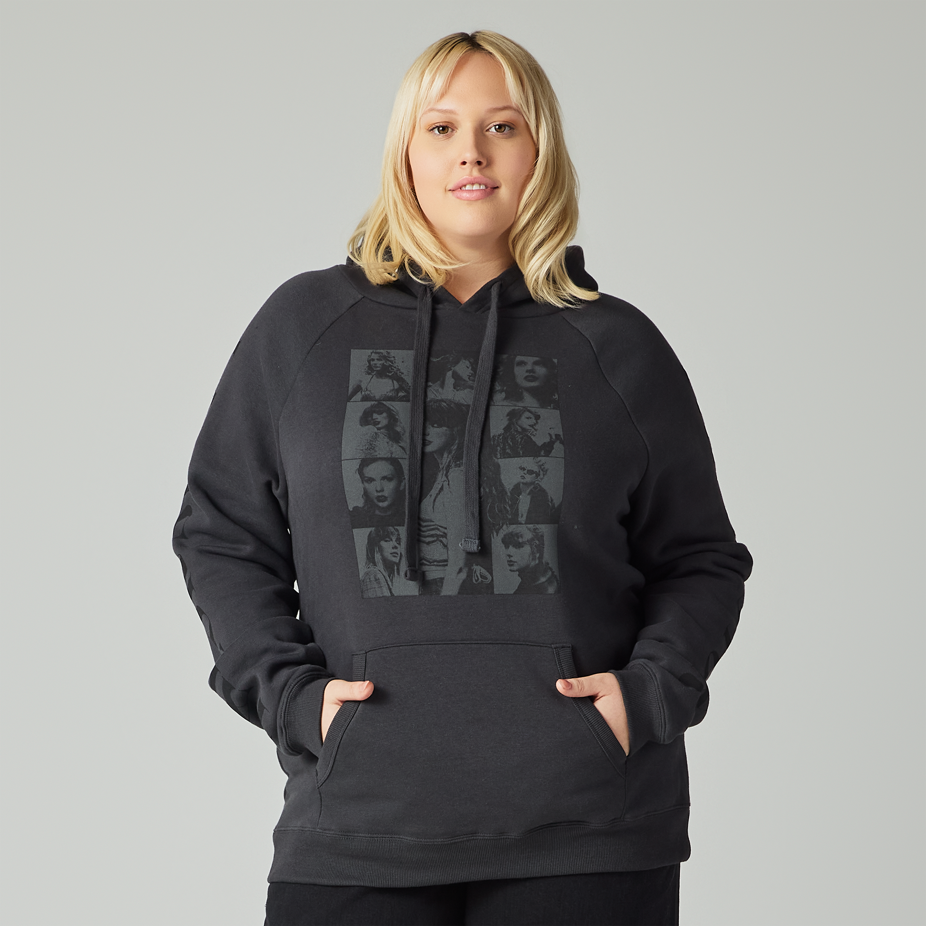 Taylor Swift The Eras International Tour Black Photo Hoodie