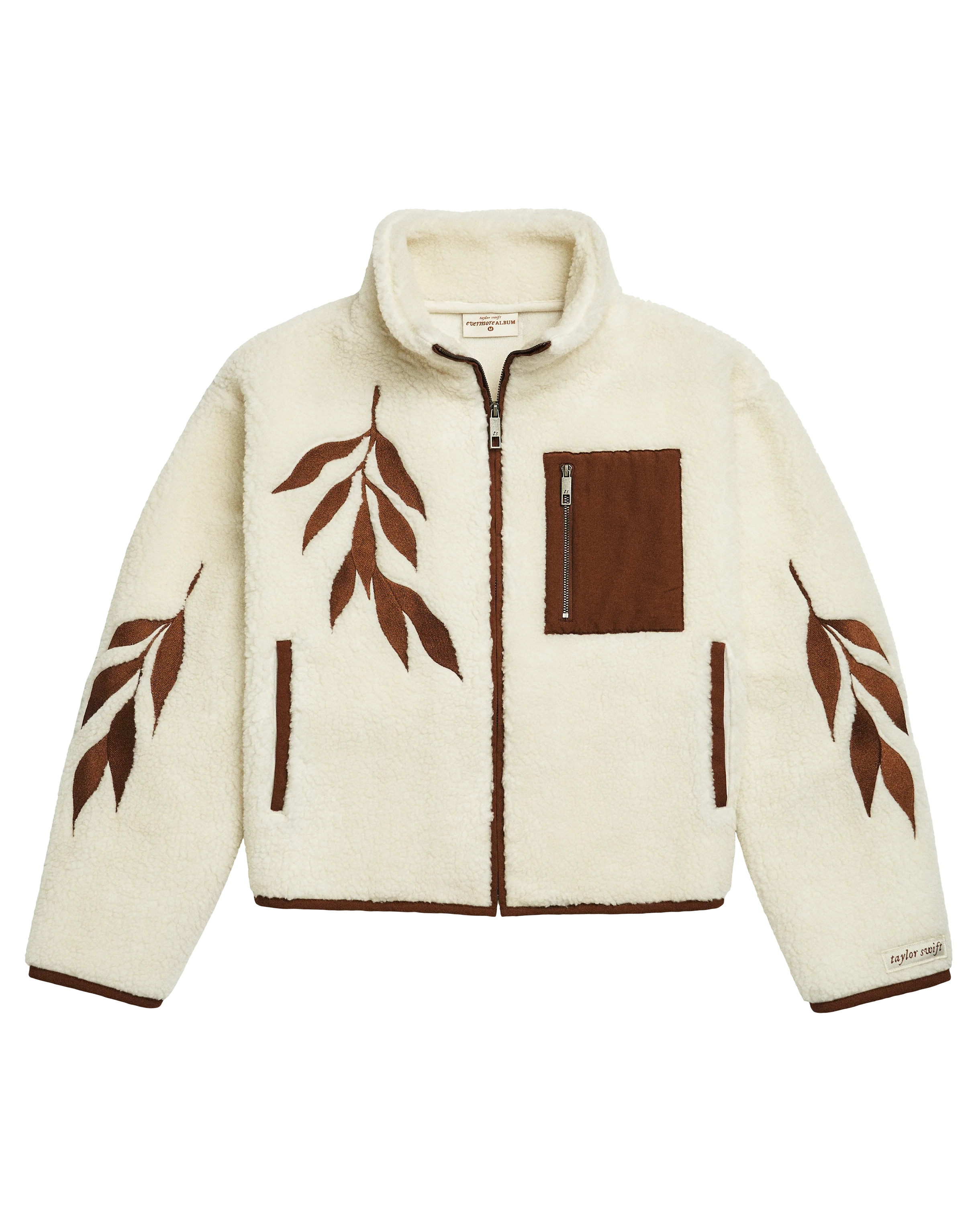 Life is a Willow Zip Up Sherpa Fleece Jacket 1