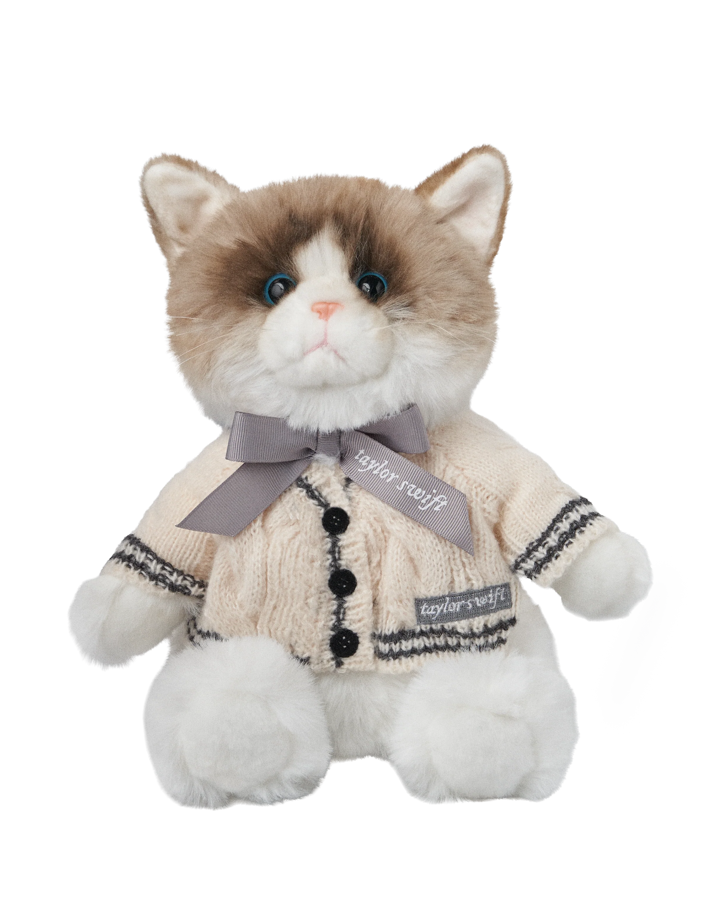Folklore Album Cardigan Plush Cat 1