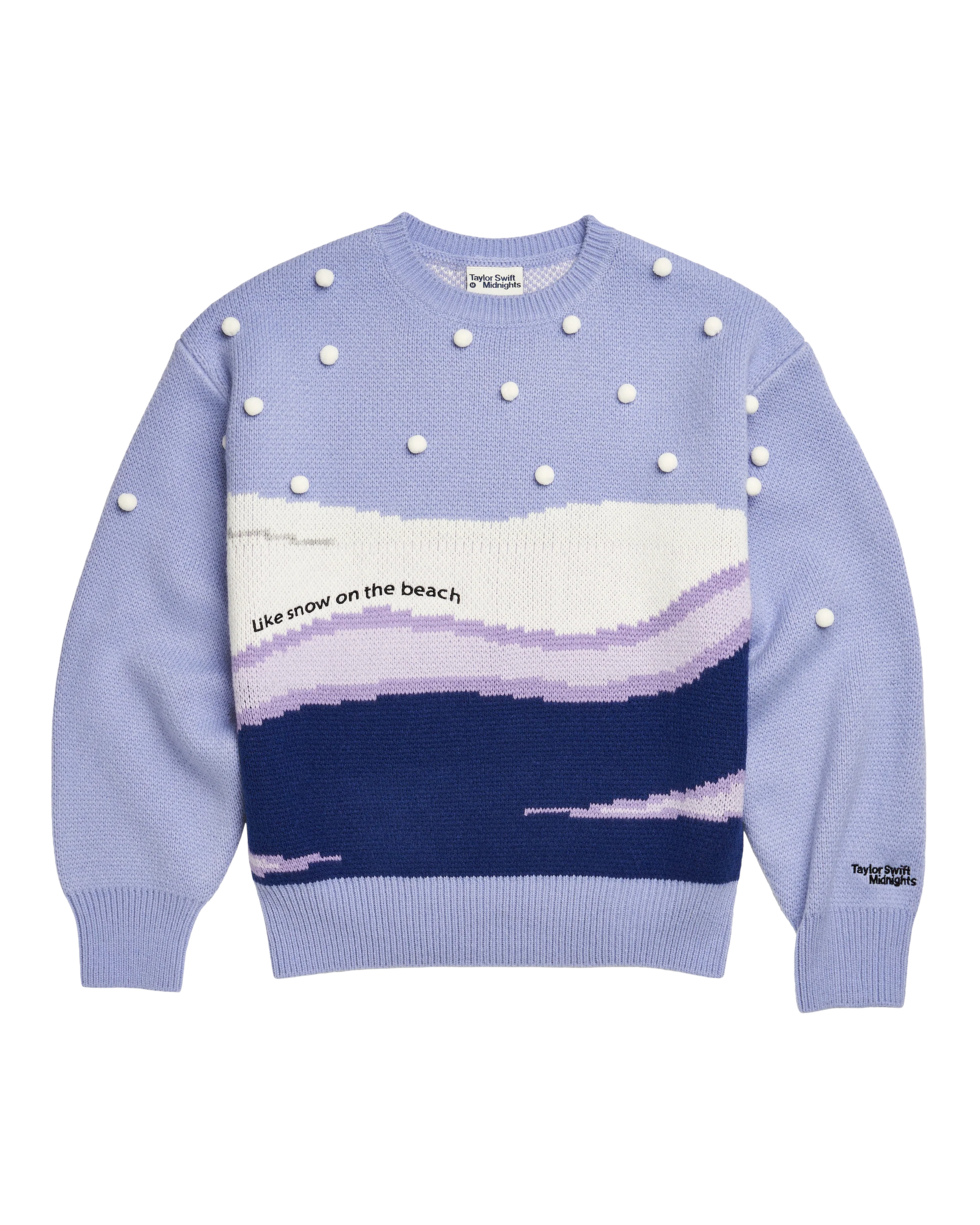 Like Snow On The Beach Sweater 1