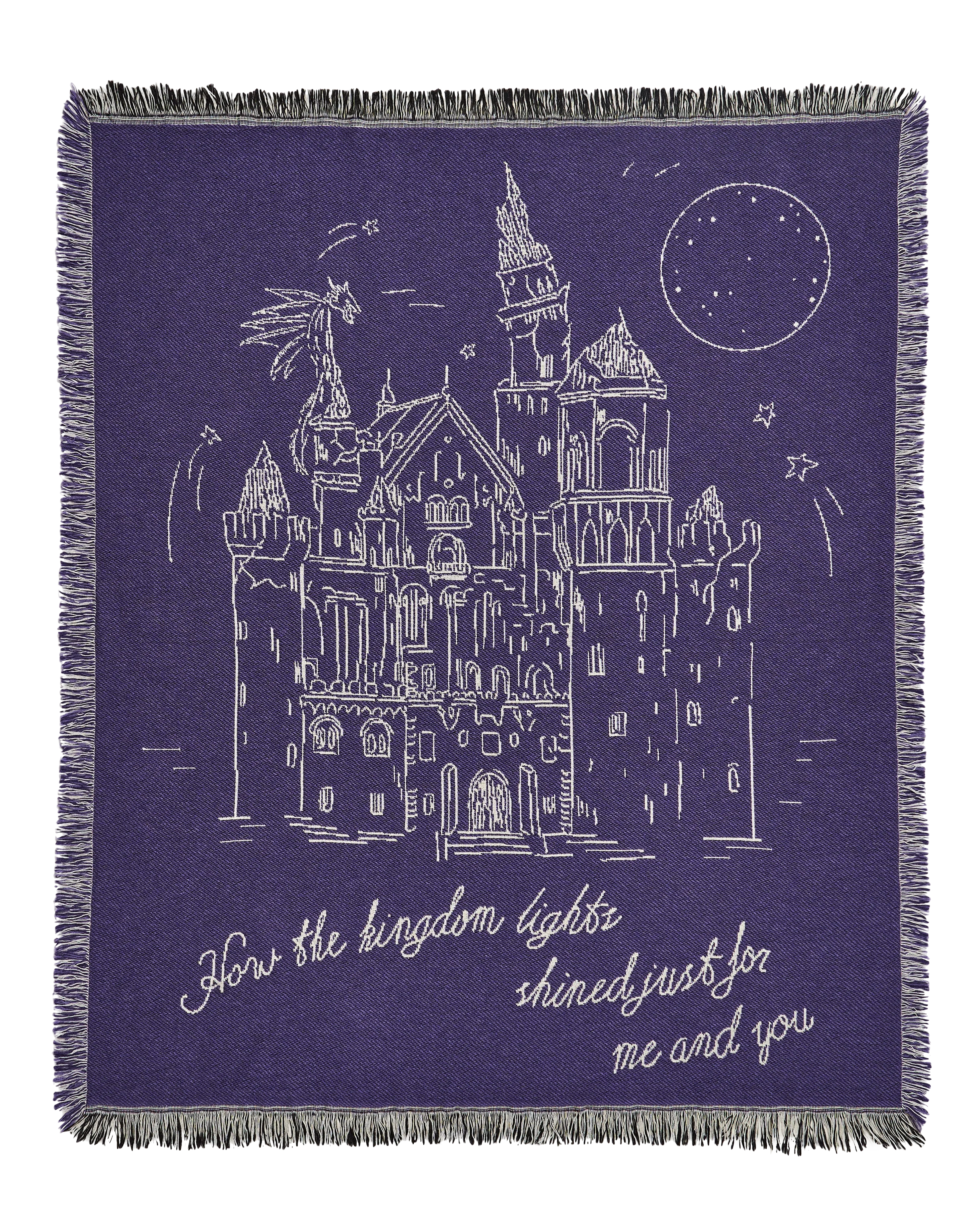 How The Kingdom Lights Shined Just For Me And You Blanket 1