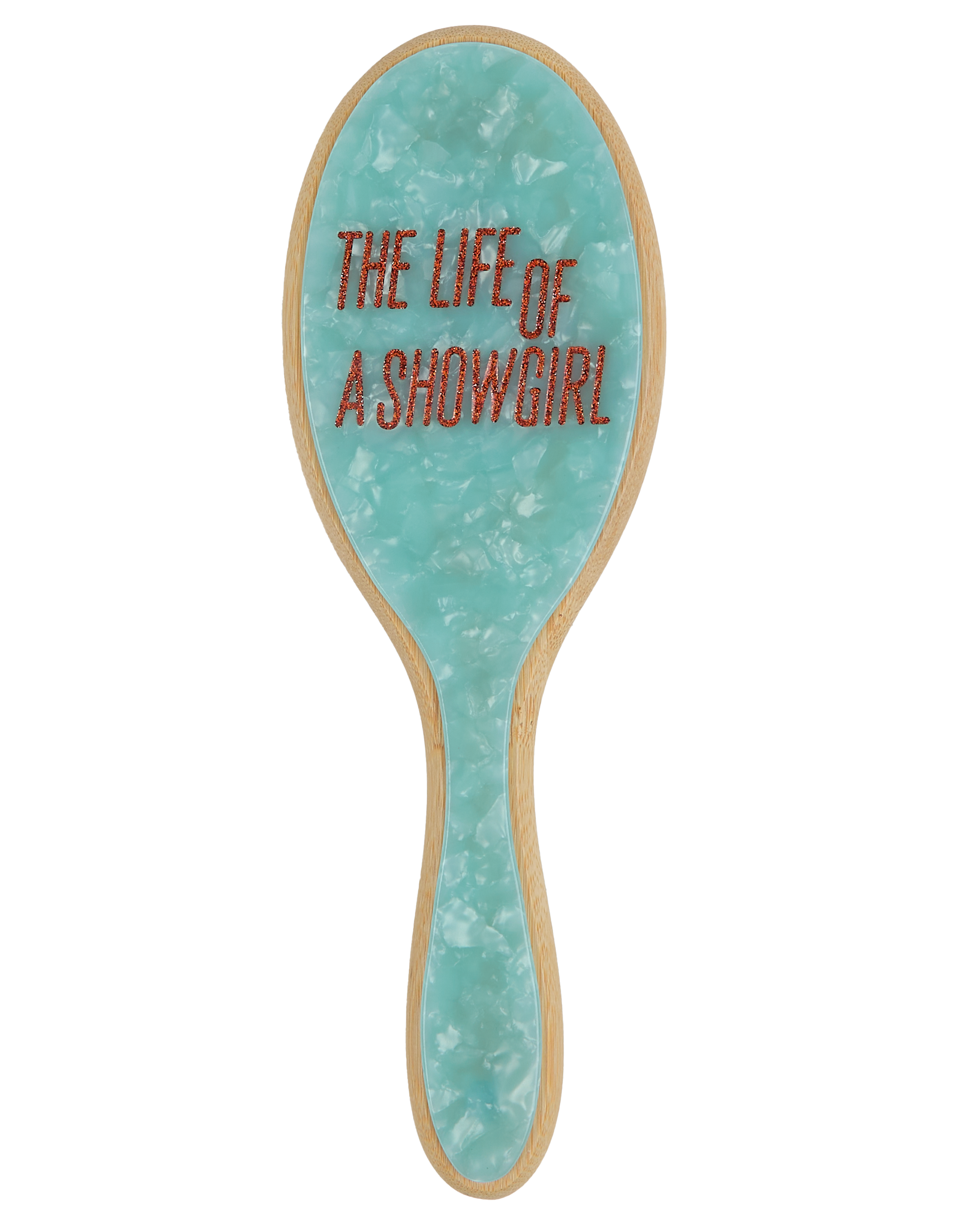 The Life of a Showgirl Hair Brush 1