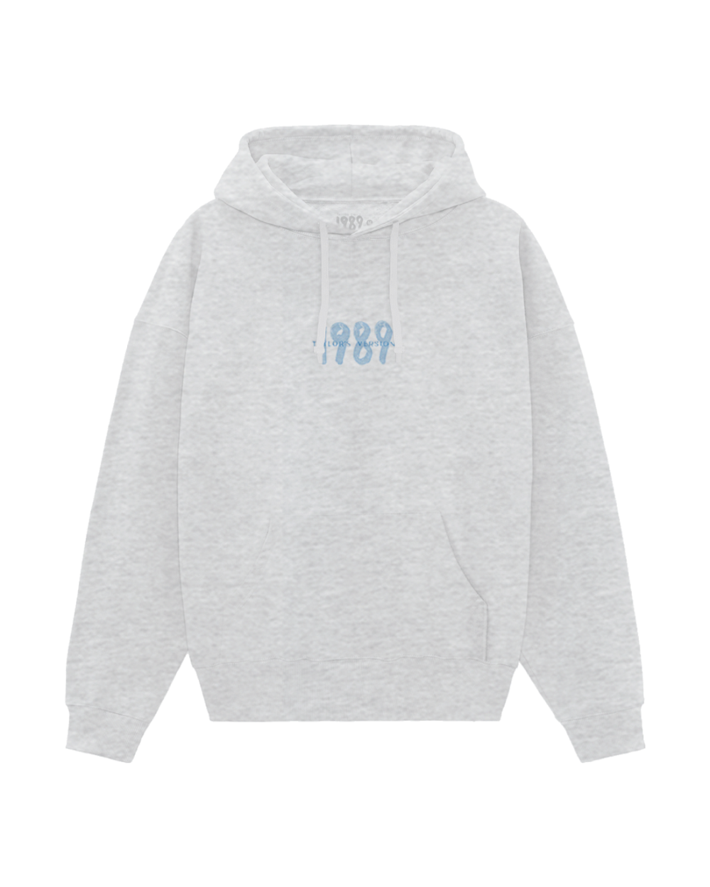 From The Vault Photo 1989 (Taylor's Version) Gray Hoodie﻿ Front