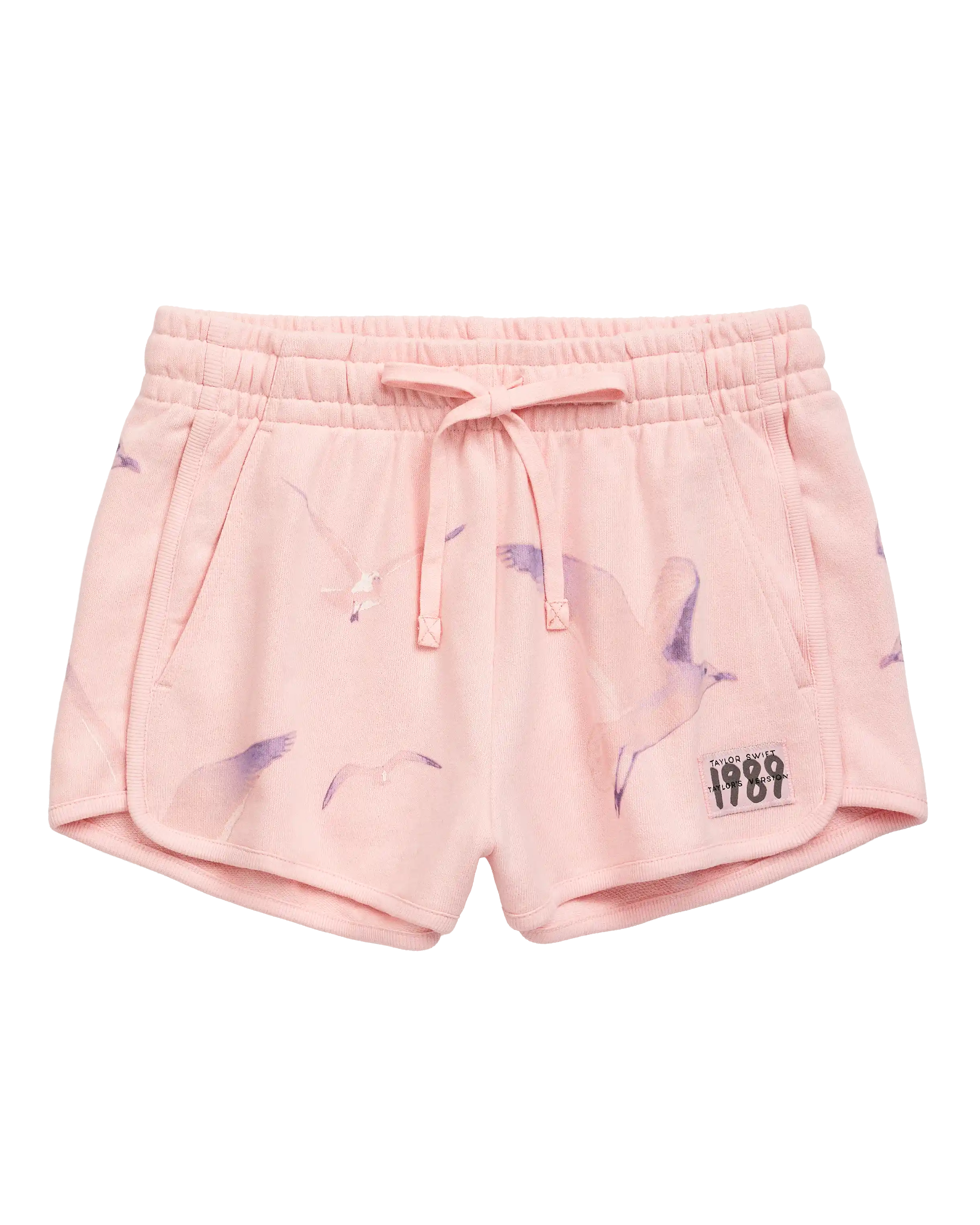 1989 Pink Seagull Sweat Short Front
