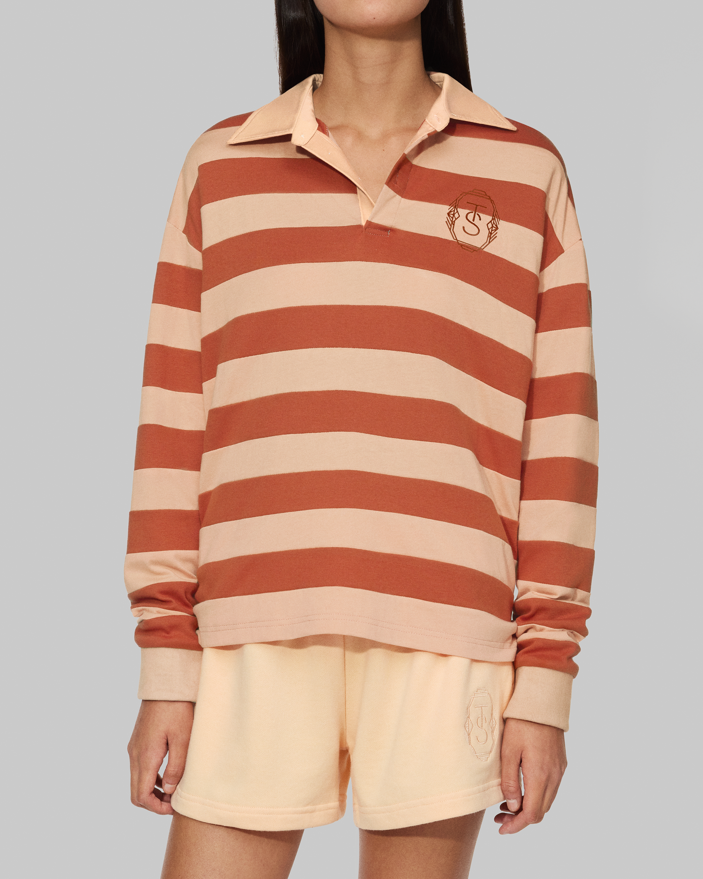 The Life of a Showgirl Longsleeve Rugby T-Shirt Lifestyle