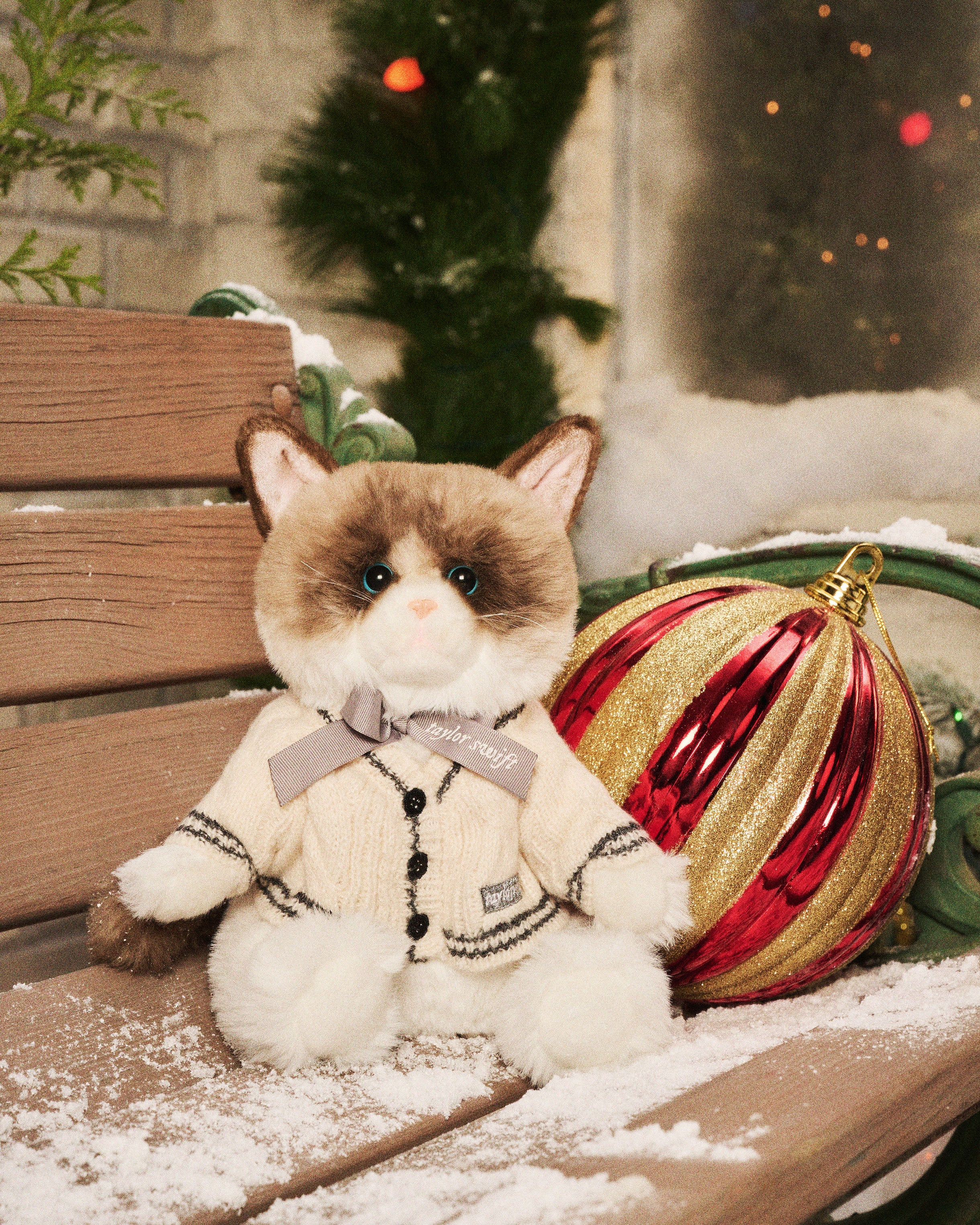 Folklore Album Cardigan Plush Cat 2