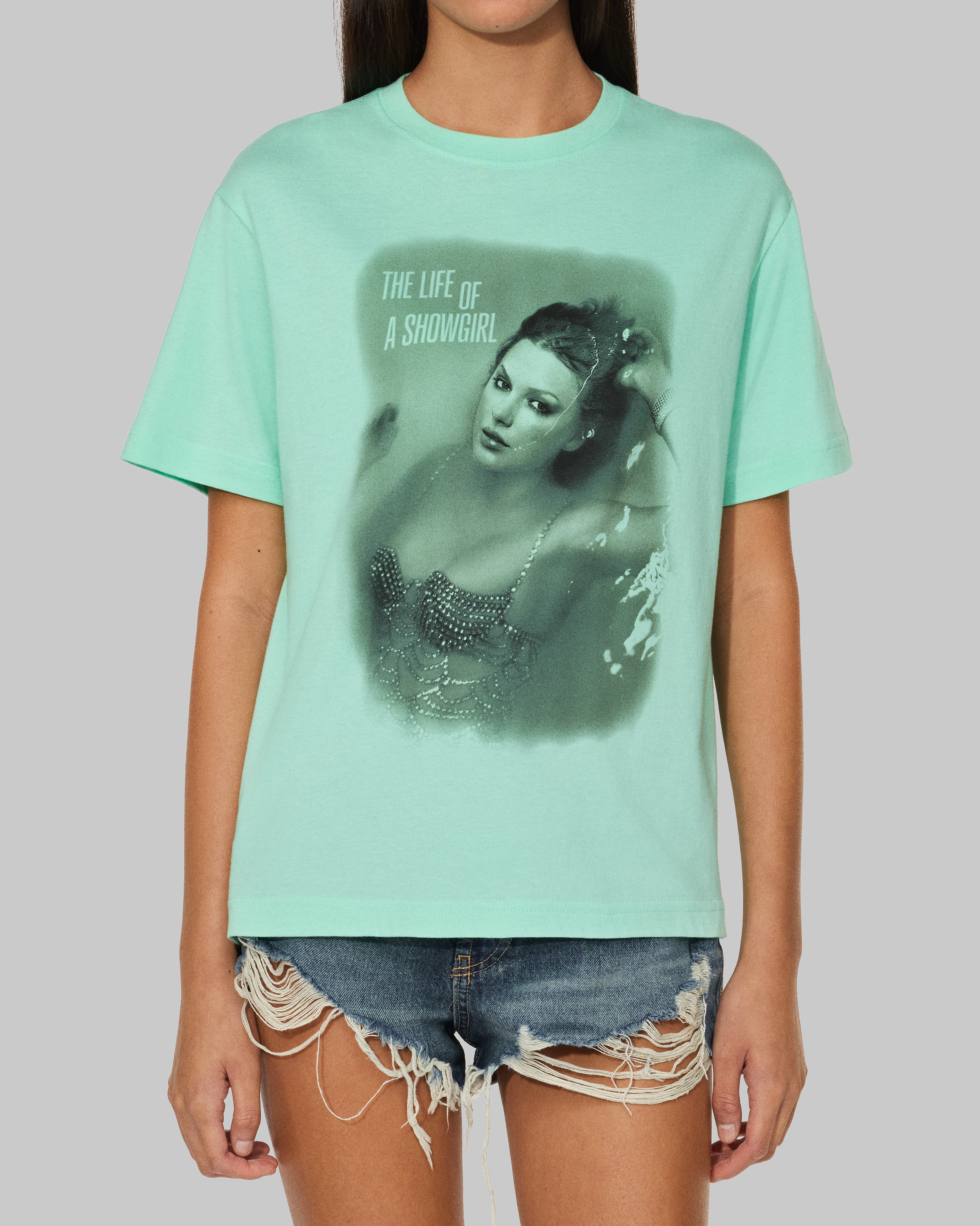 The Life of a Showgirl Mint T-Shirt 2
