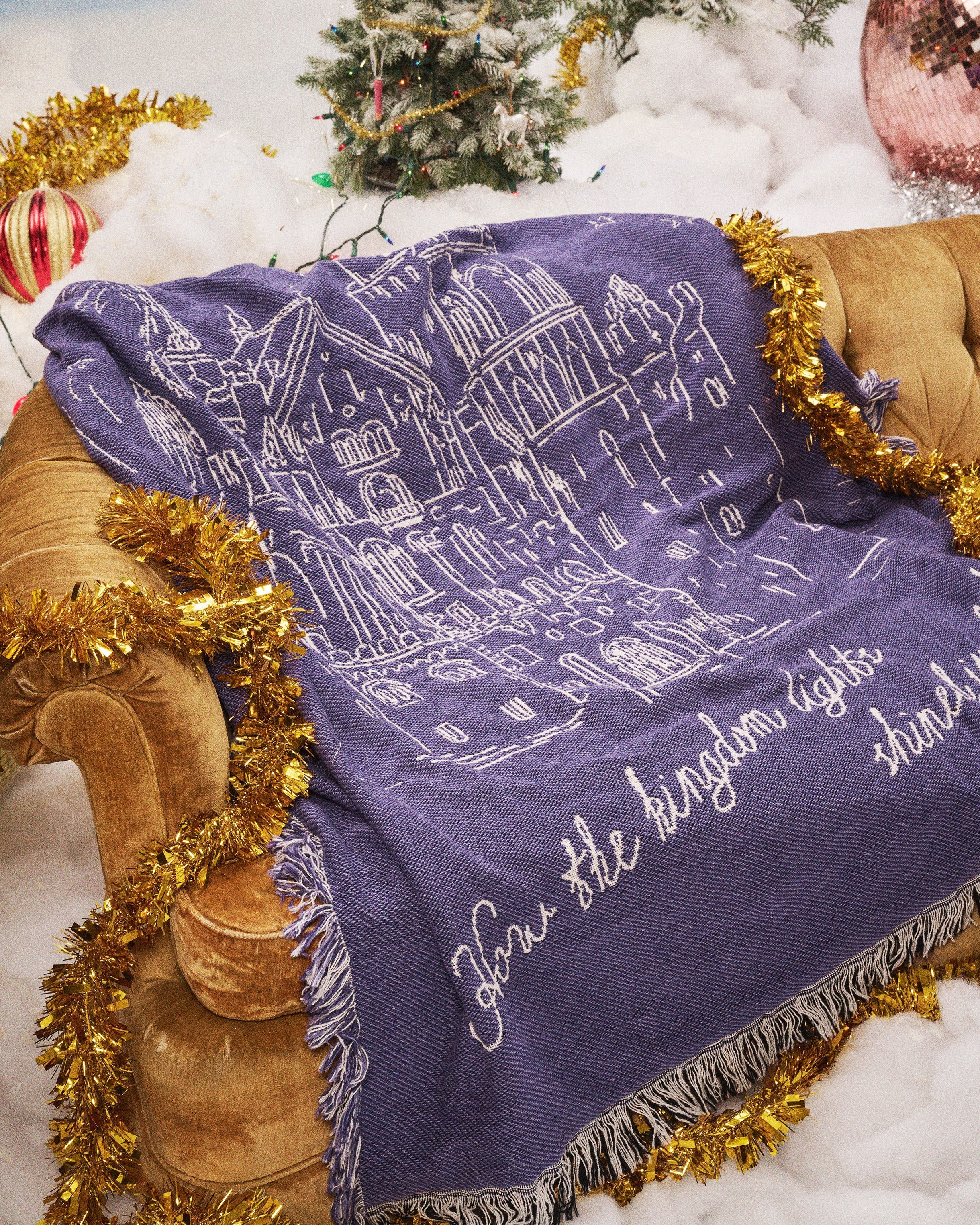 公式】テイラー・スウィフト TTPDフリースブランケット The Tortured