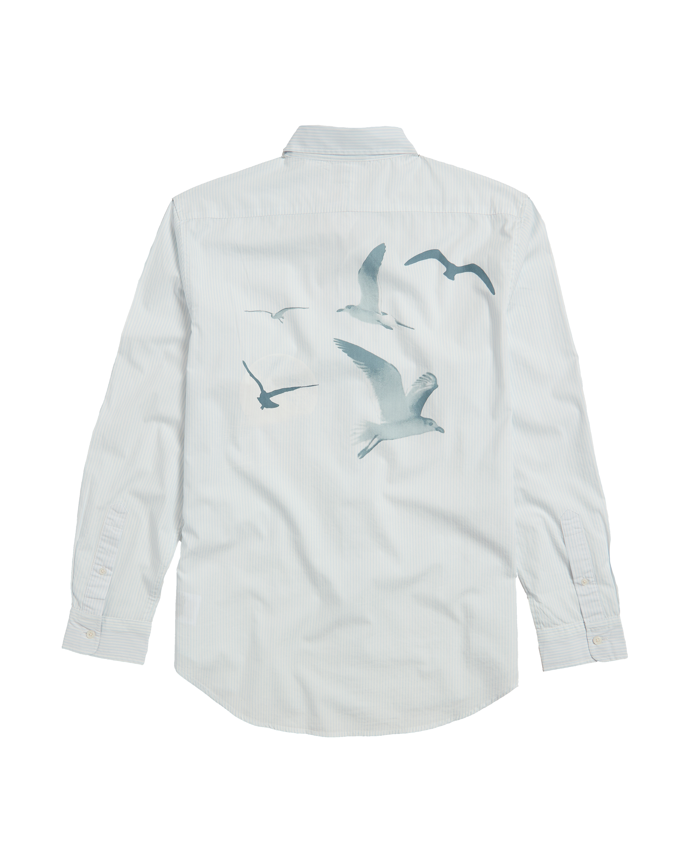 1989 (Taylor’s Version) Seagull Blue Stripe Poplin Shirt 2
