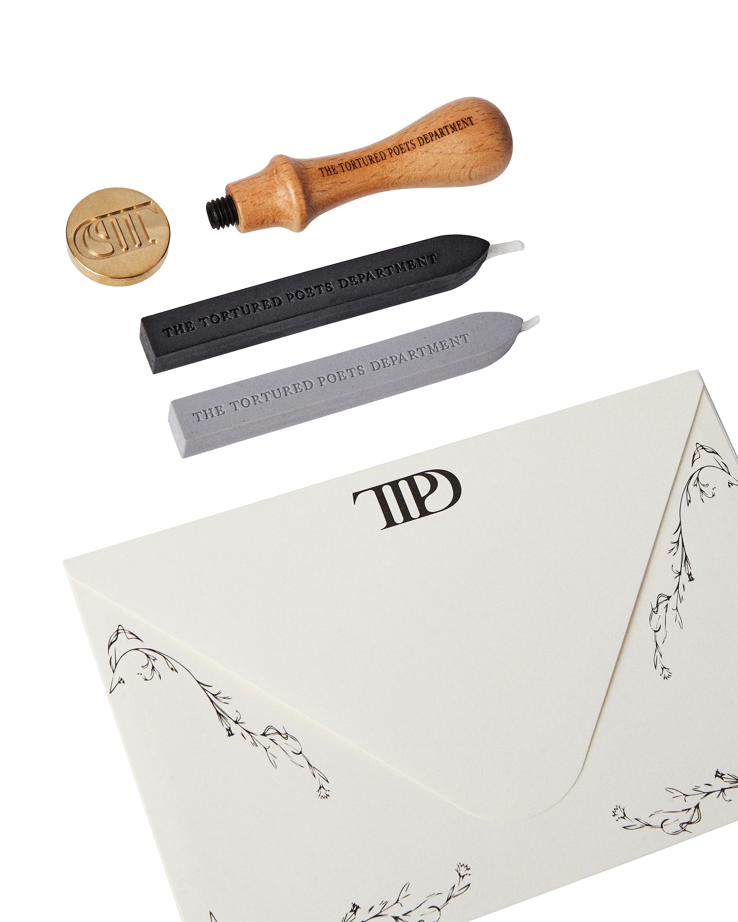 TTPD Stationary and Wax Seal Set detail