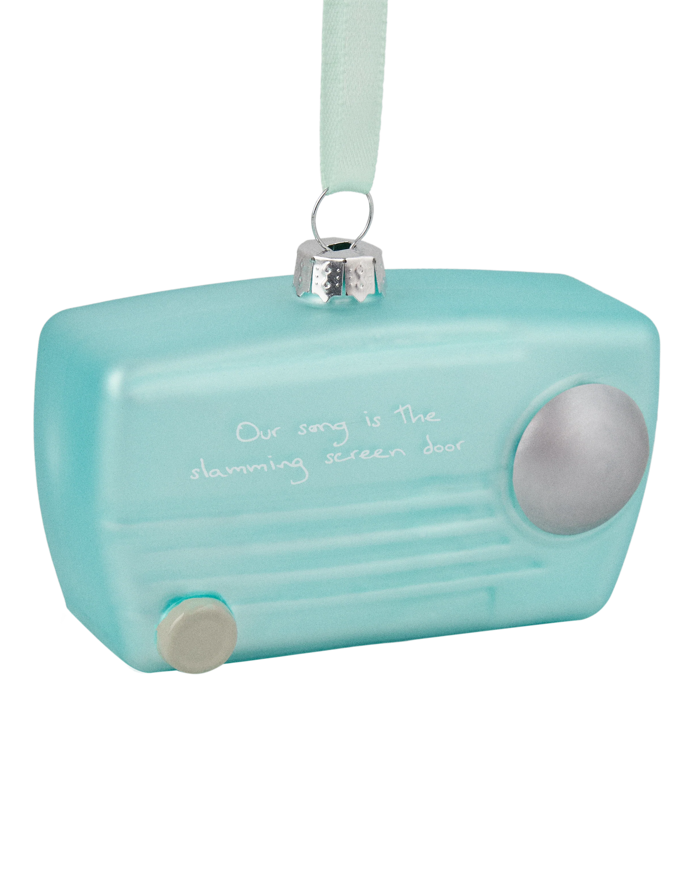 Turn The Radio Down Ornament Detail