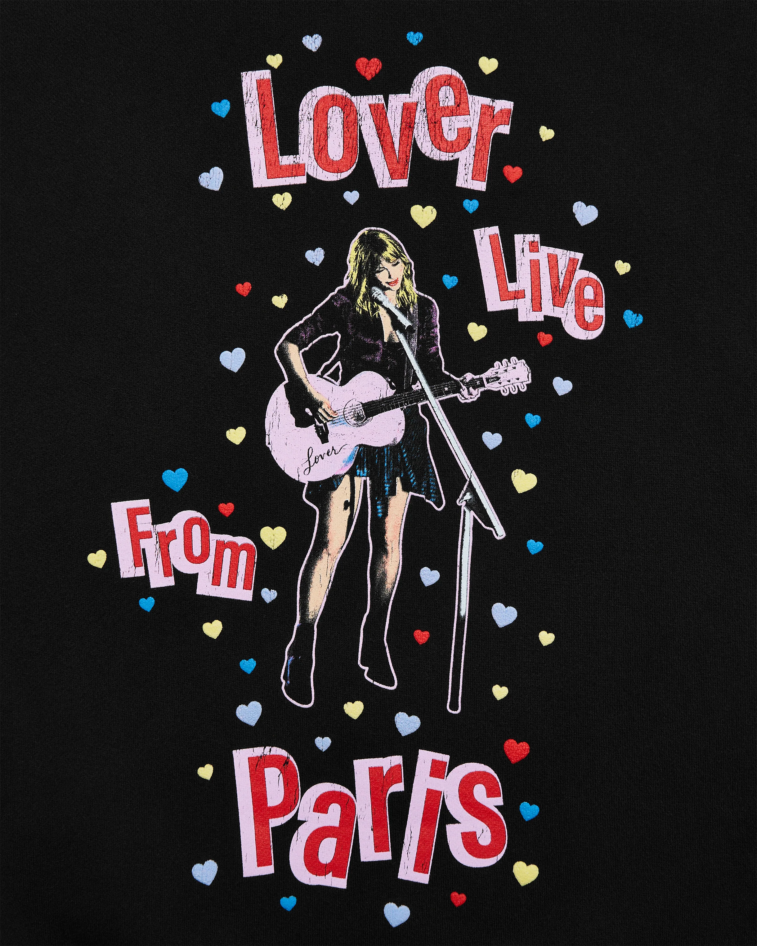 Lover Live From Paris Black Hoodie 3