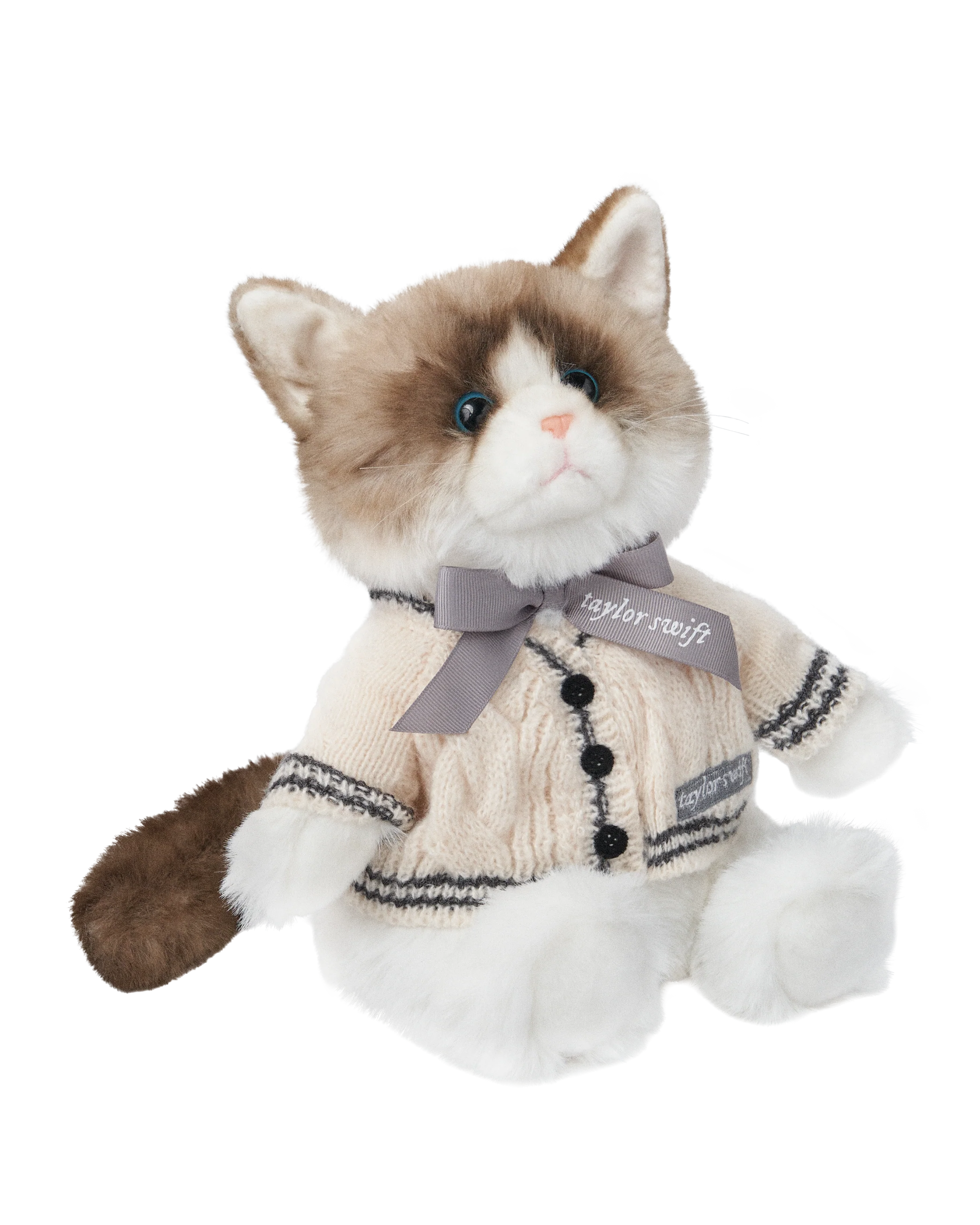 Folklore Album Cardigan Plush Cat 3
