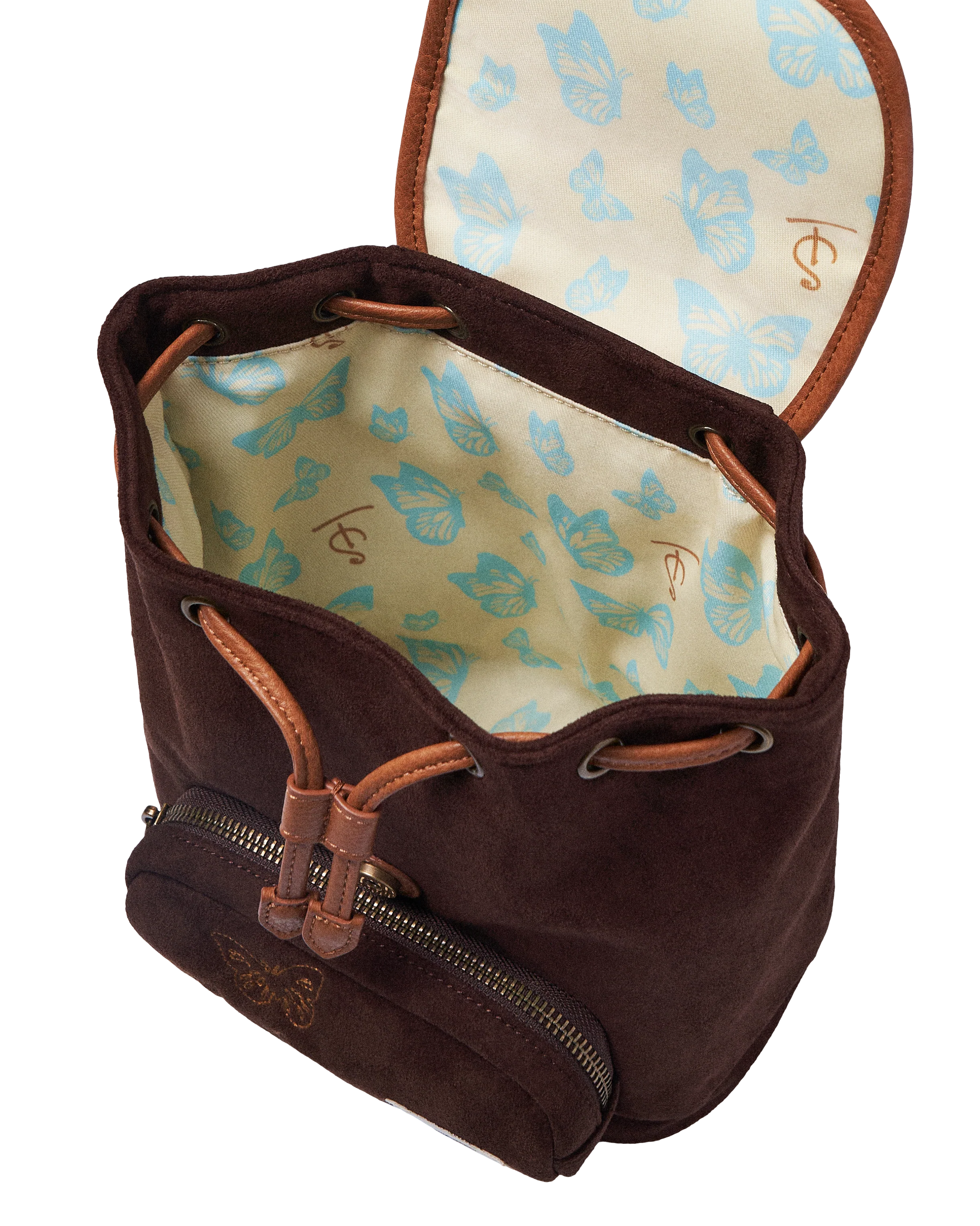 Taylor Swift Album Mini Backpack Purse Open