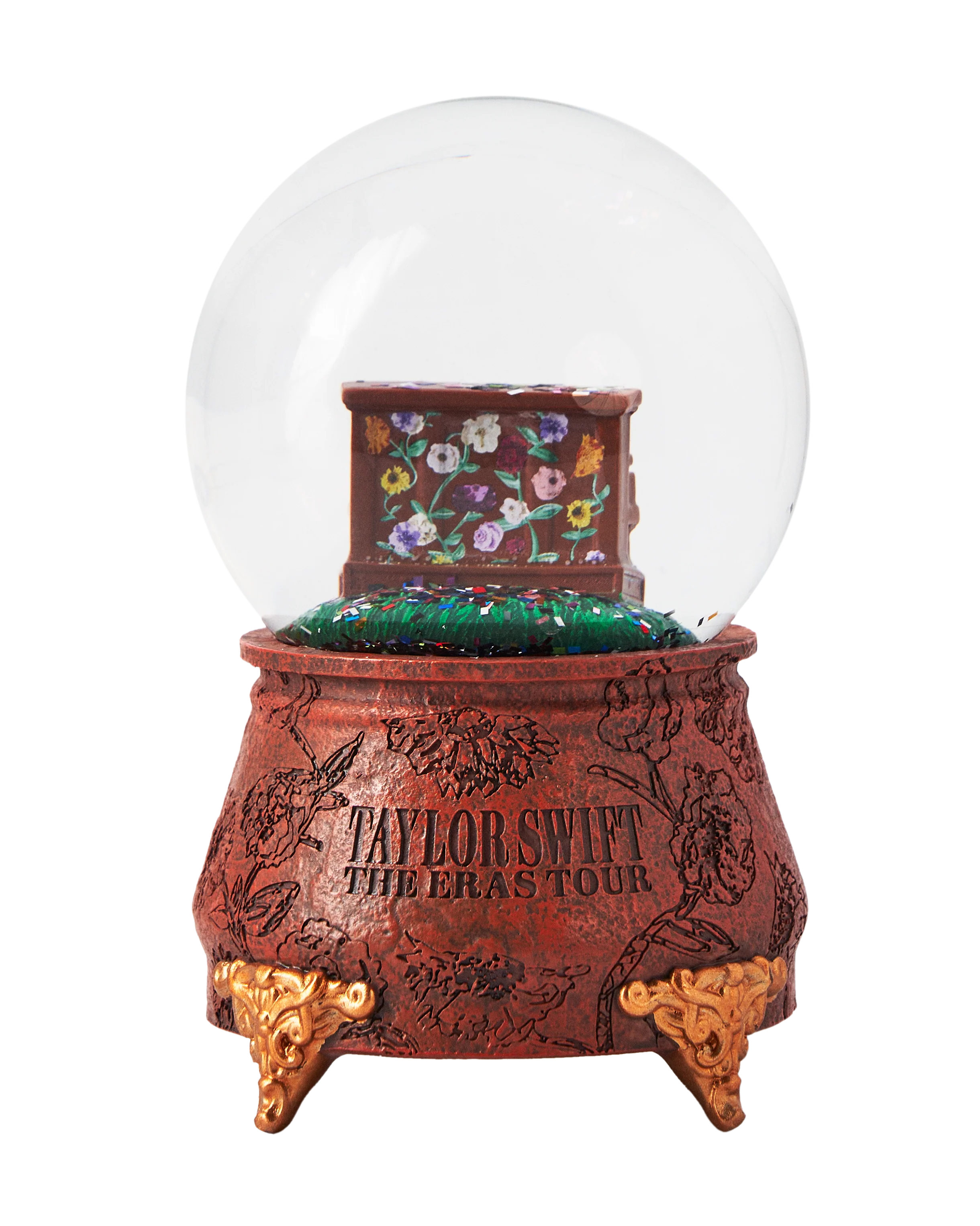 Taylor Swift | The Eras Tour Acoustic Piano Snow Globe back