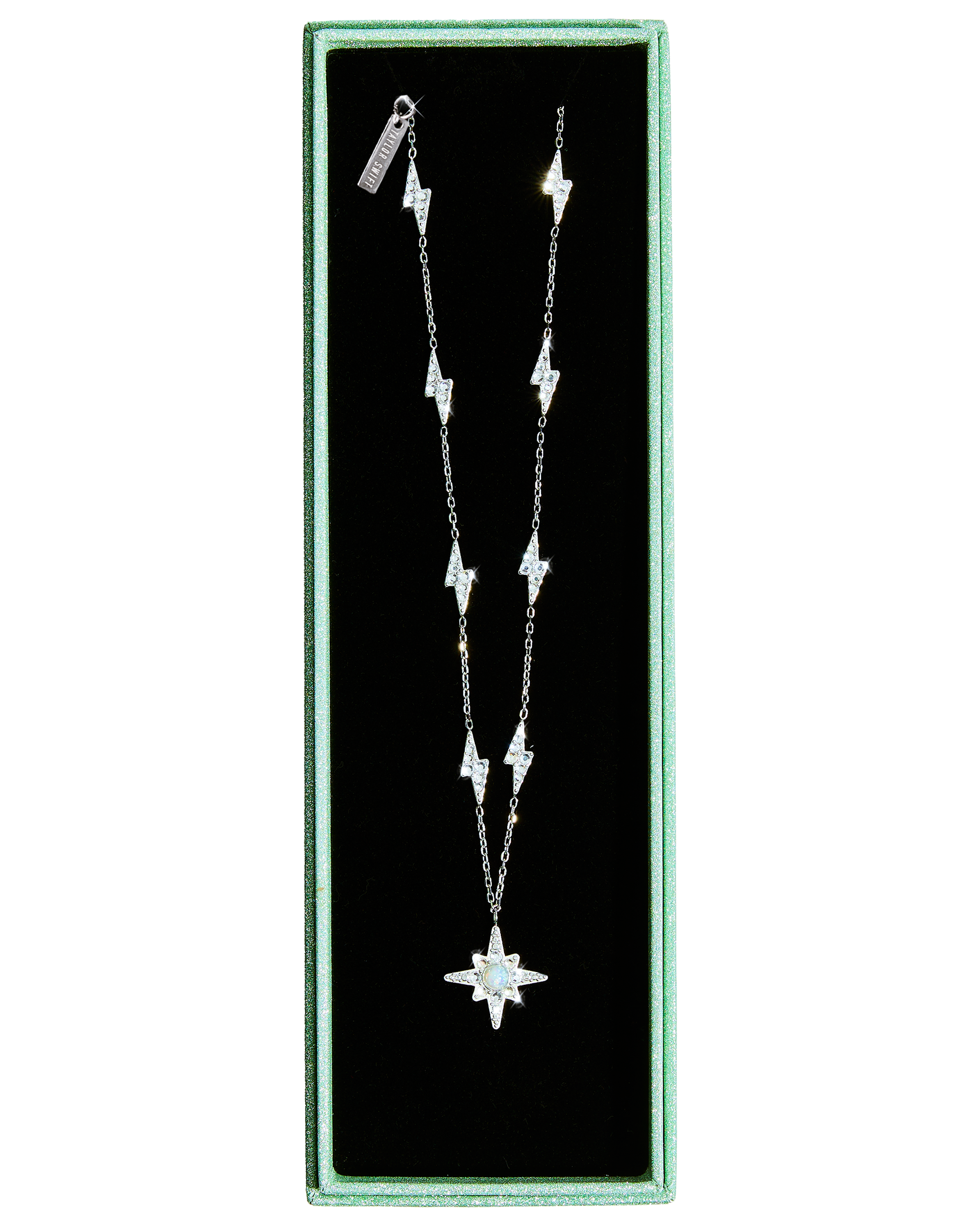 The Life of a Showgirl Silver Opalite Necklace 3