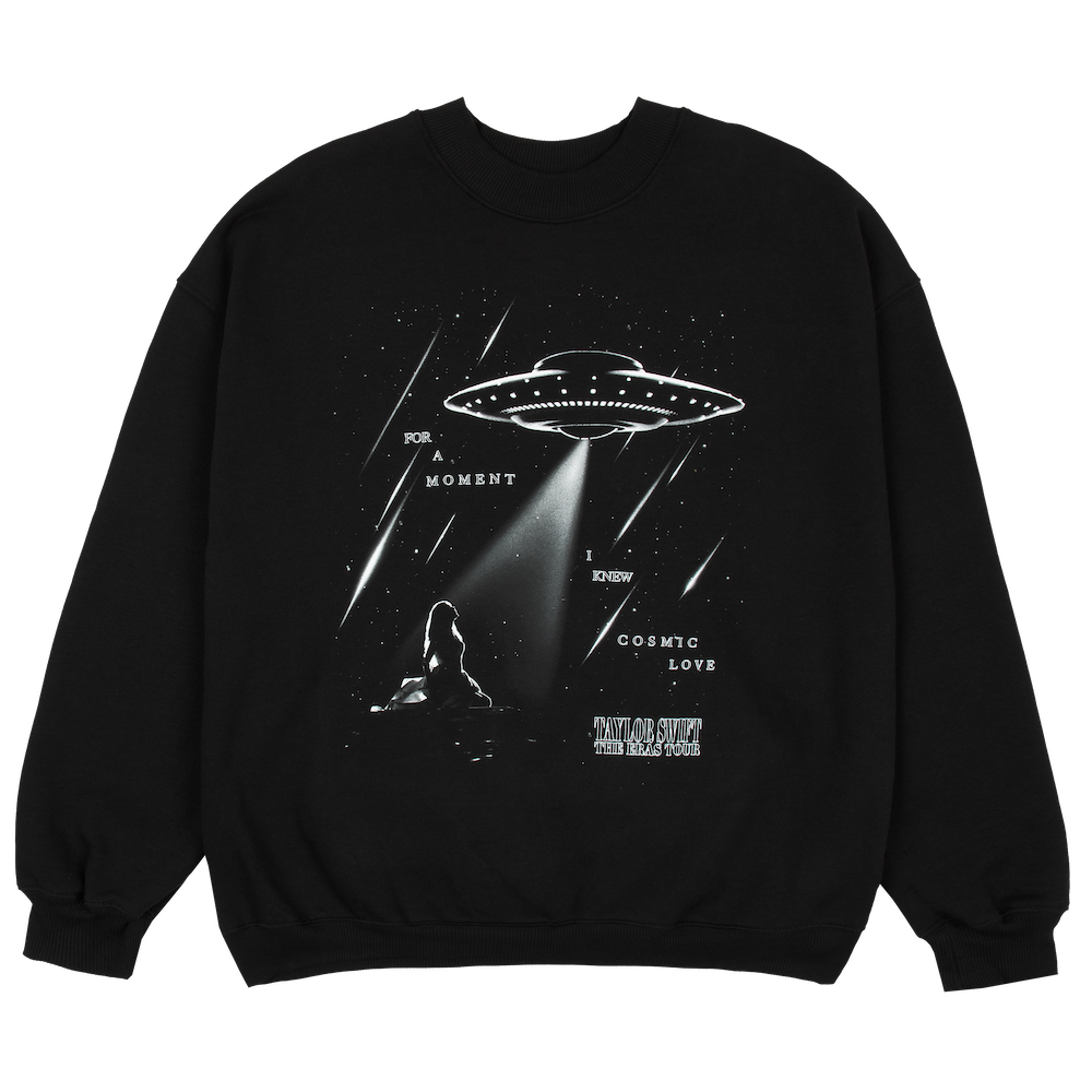 Taylor Swift | The Eras Tour Down Bad Live Photo Oversized Crewneck front