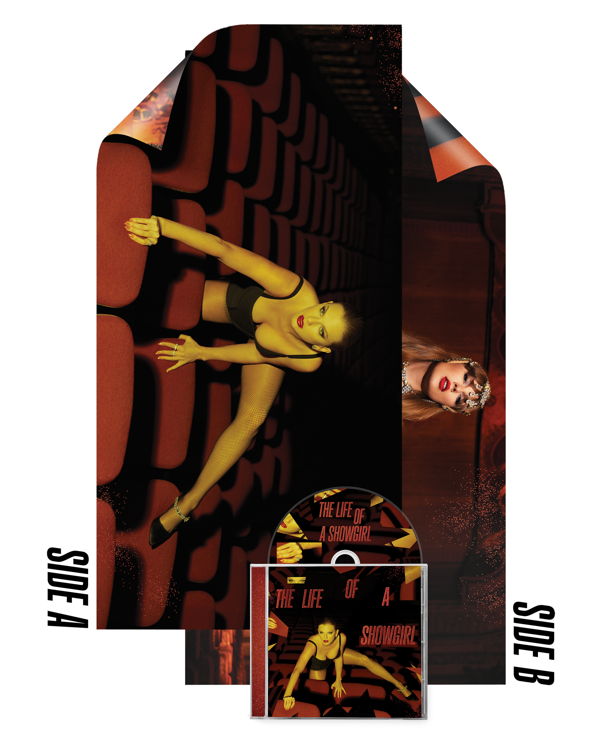 The Life of a Showgirl: It's Frightening Edition CD with Poster