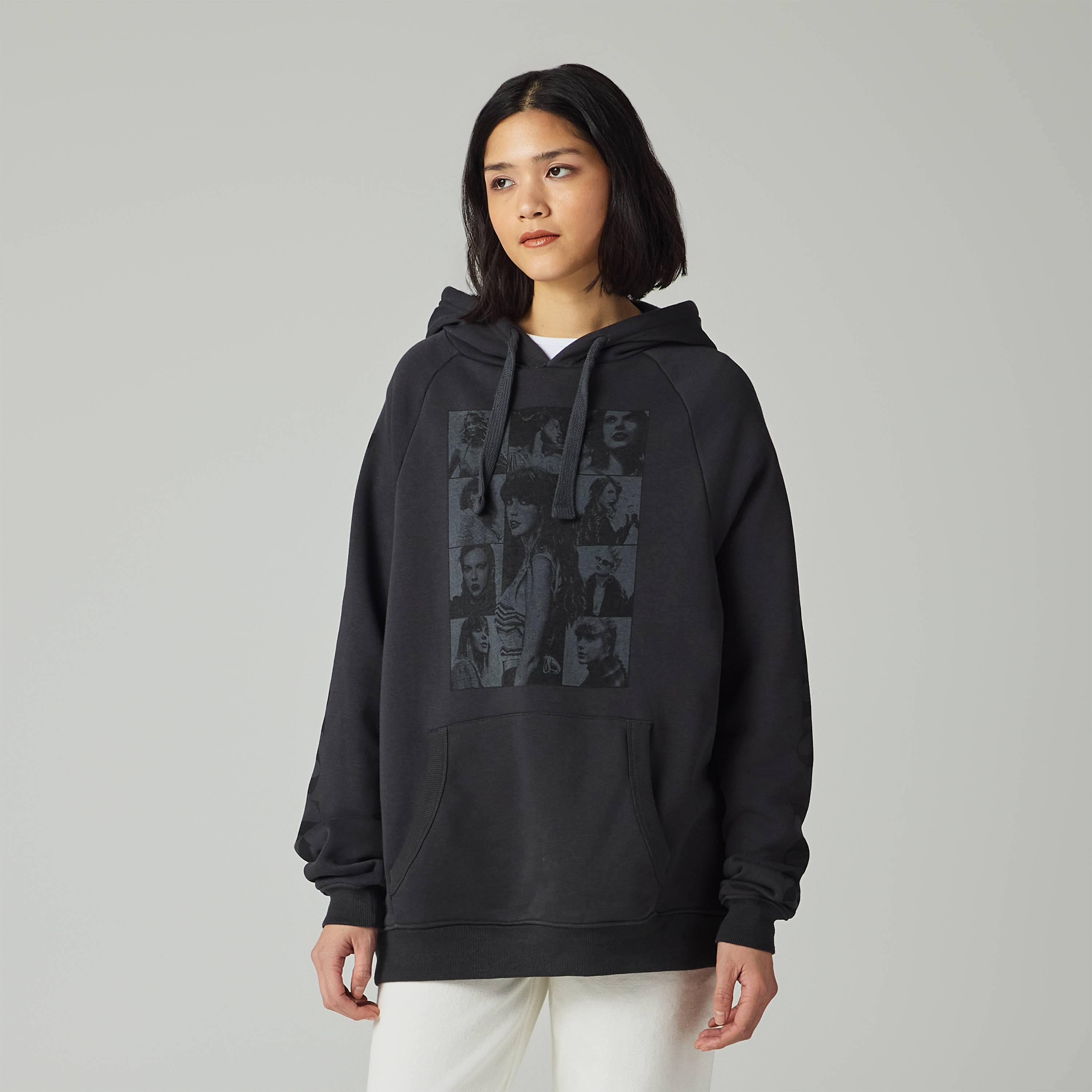 Taylor Swift The Eras International Tour Black Photo Hoodie