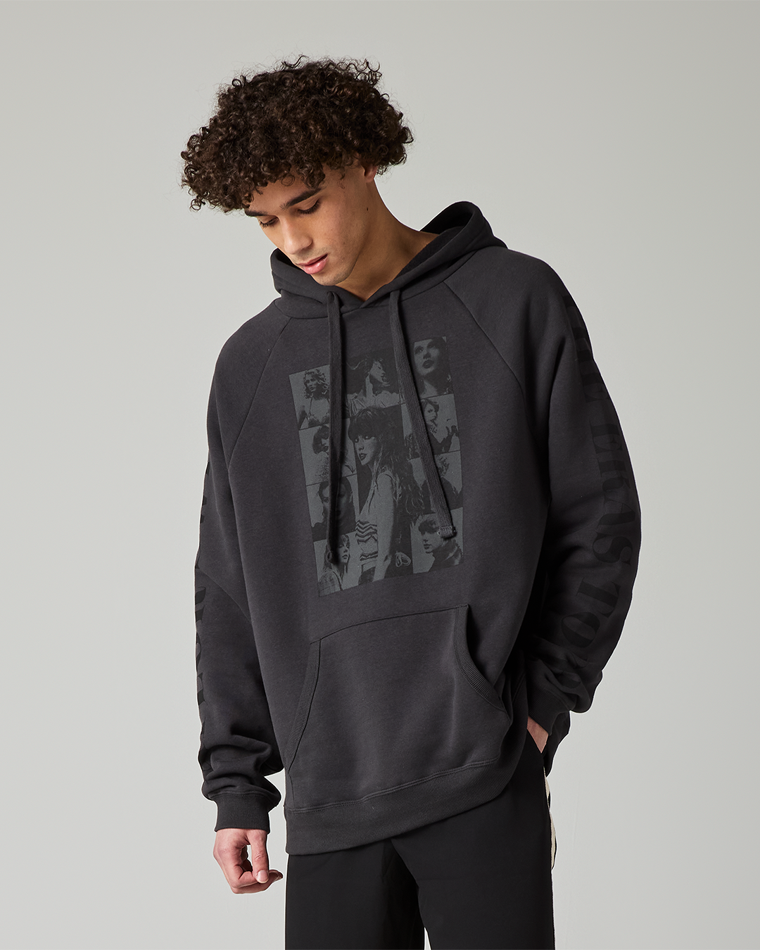 Taylor Swift The Eras International Tour Black Photo Hoodie