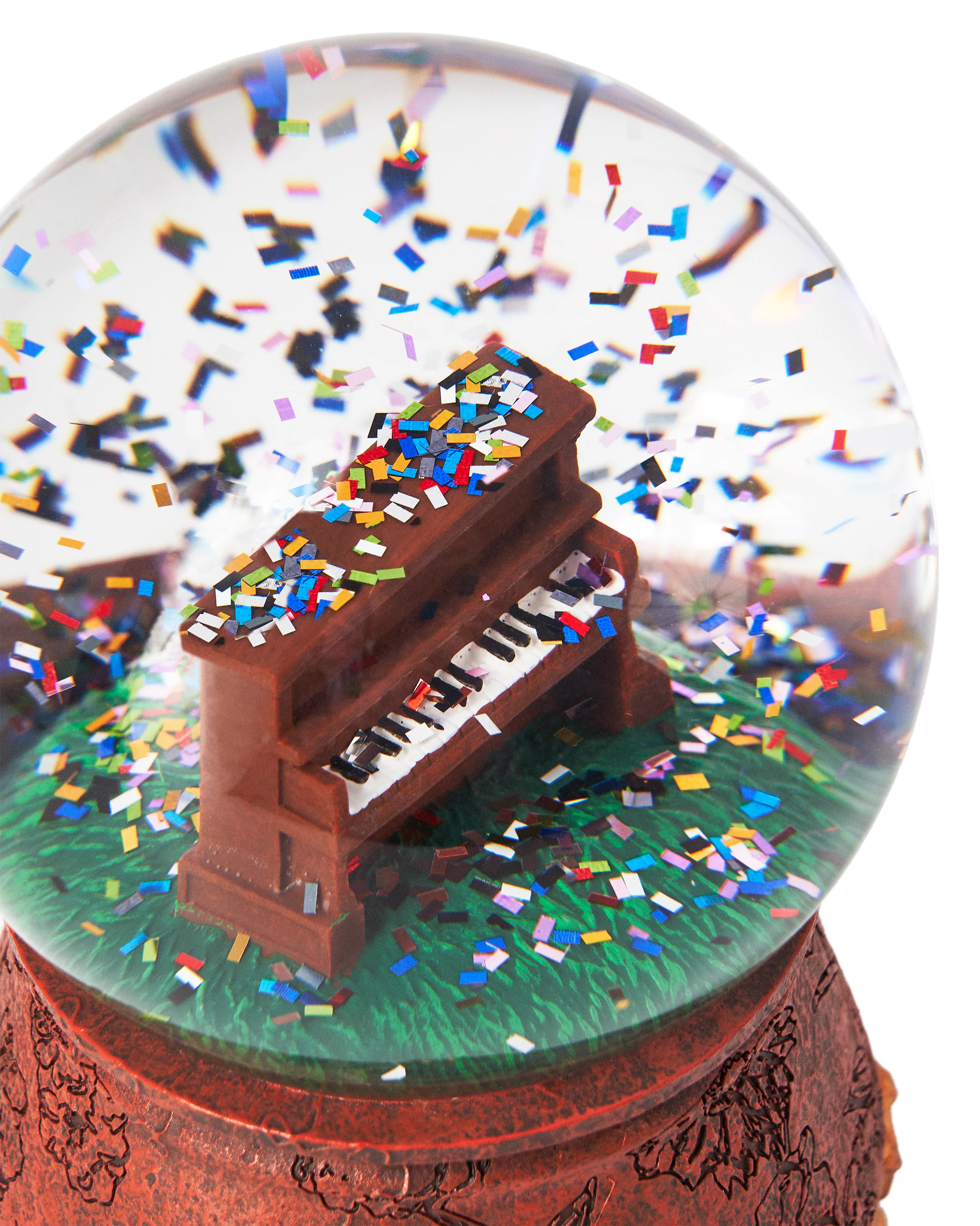 Taylor Swift | The Eras Tour Acoustic Piano Snow Globe Detail top