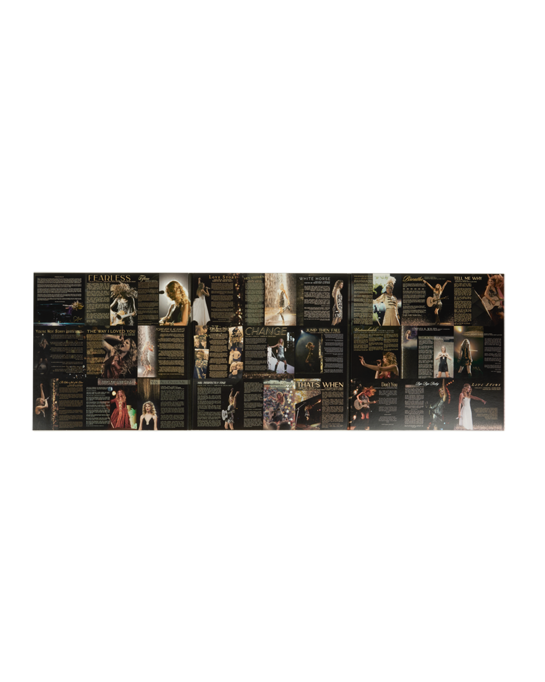 fearless (taylor's version) vinyl Inside