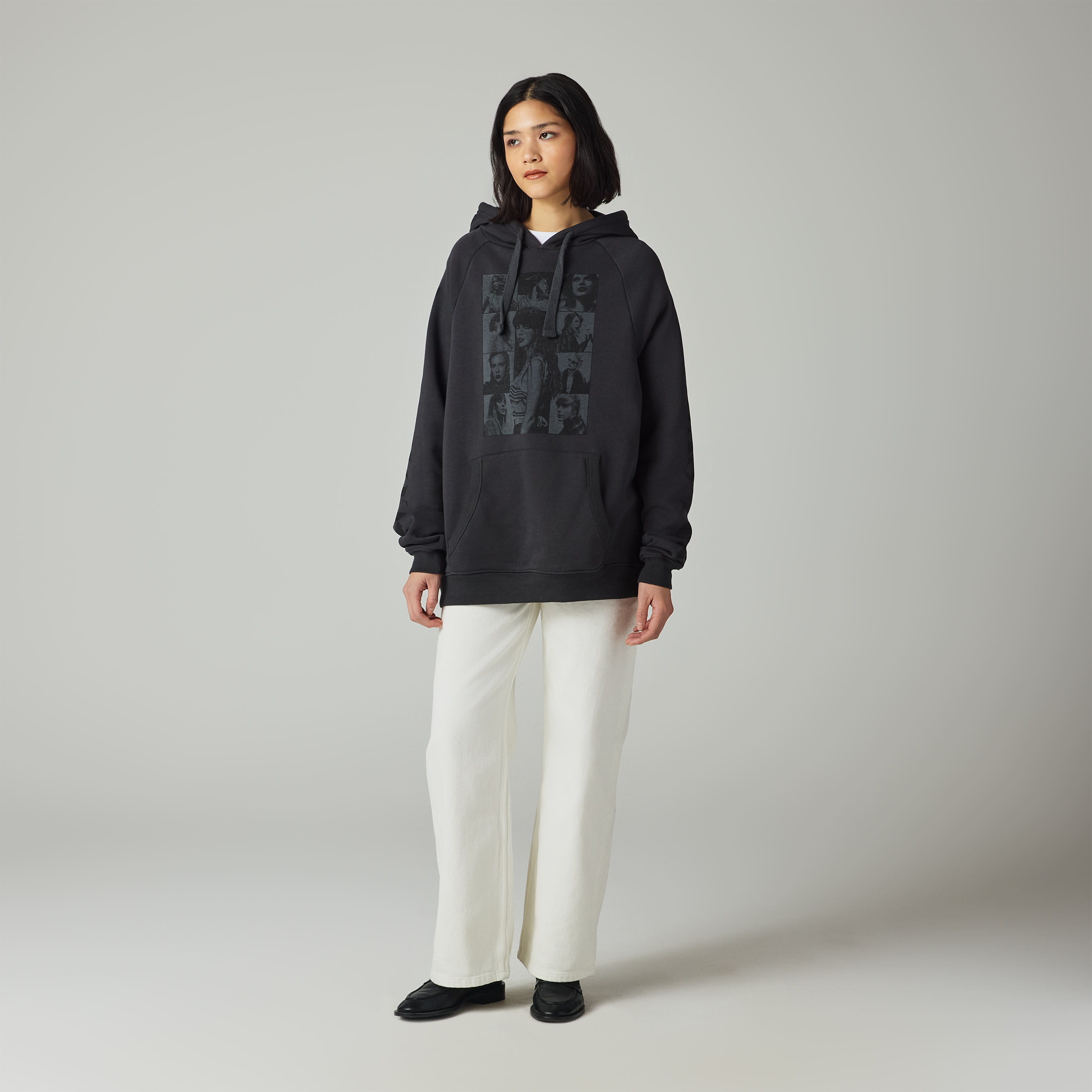 Taylor Swift The Eras International Tour Black Photo Hoodie