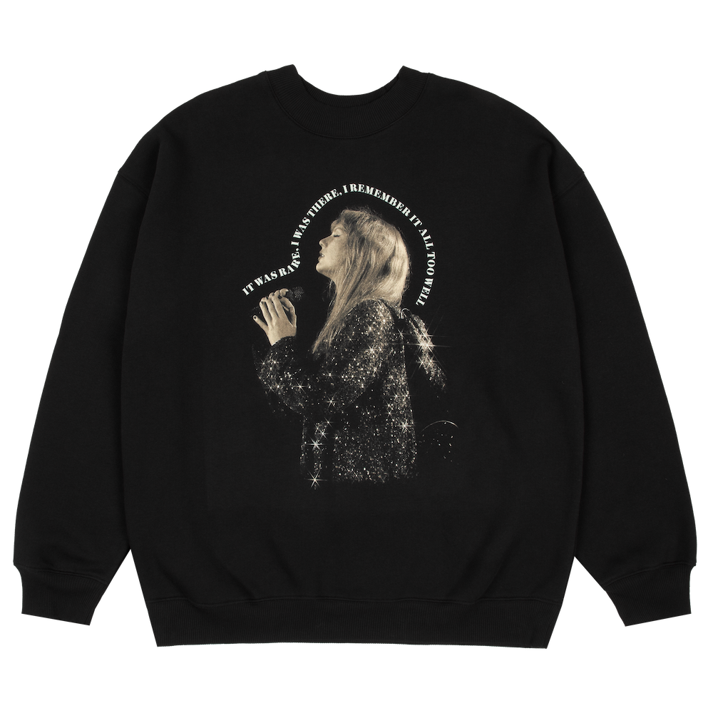 Taylor Swift | The Eras Tour All Too Well Live Photo Oversized Crewneck front