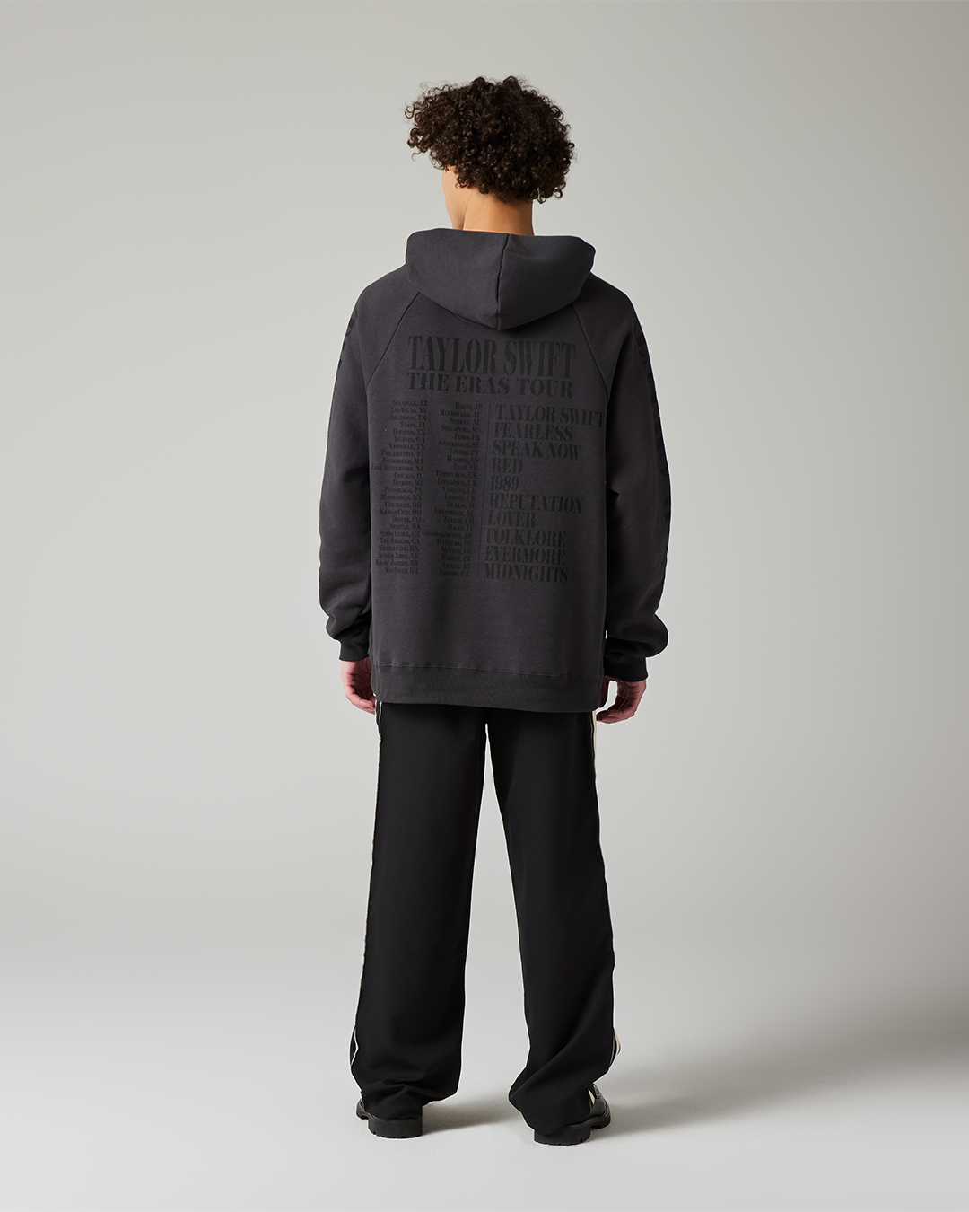 Taylor Swift The Eras International Tour Black Photo Hoodie