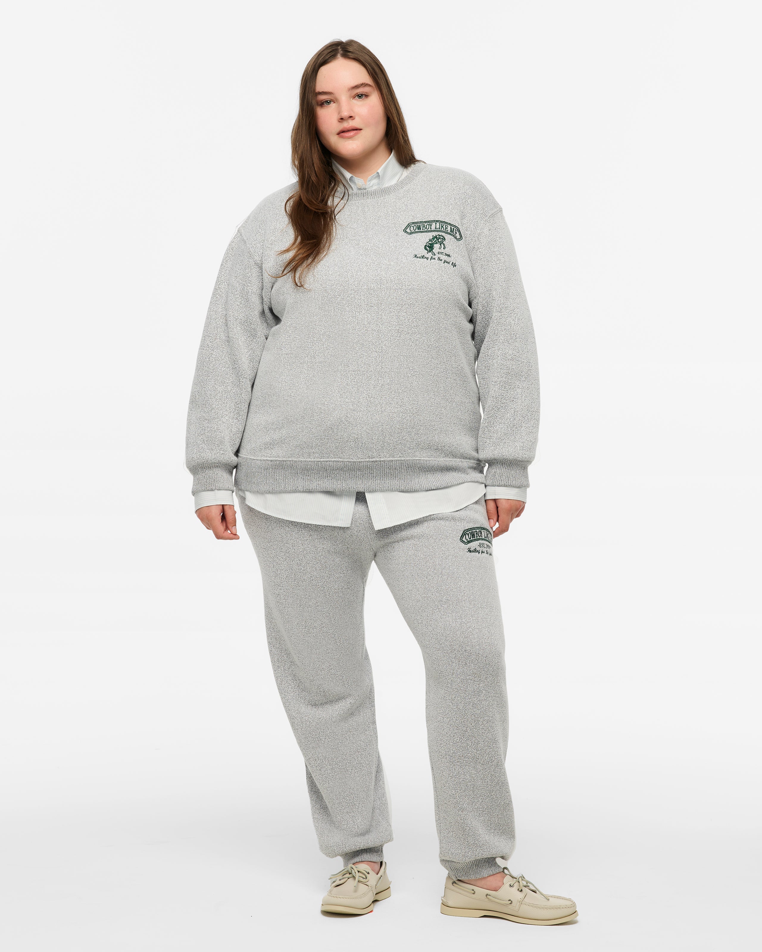 Cowboy Like Me Crewneck