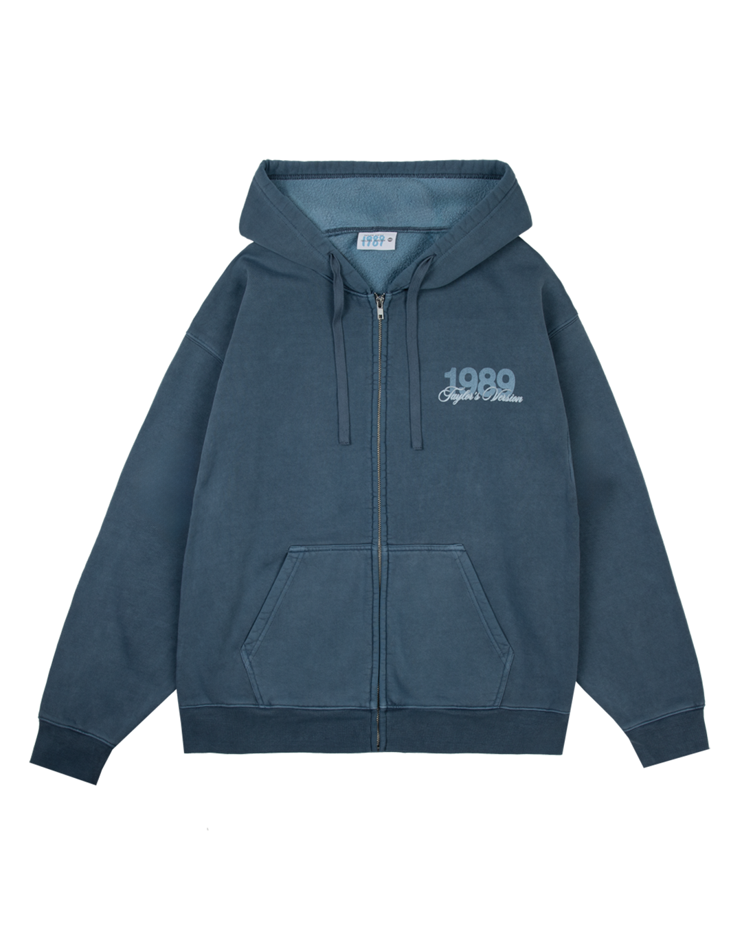 1989 (Taylor's Version) Is It Over Now? Zip Up Hoodie Front