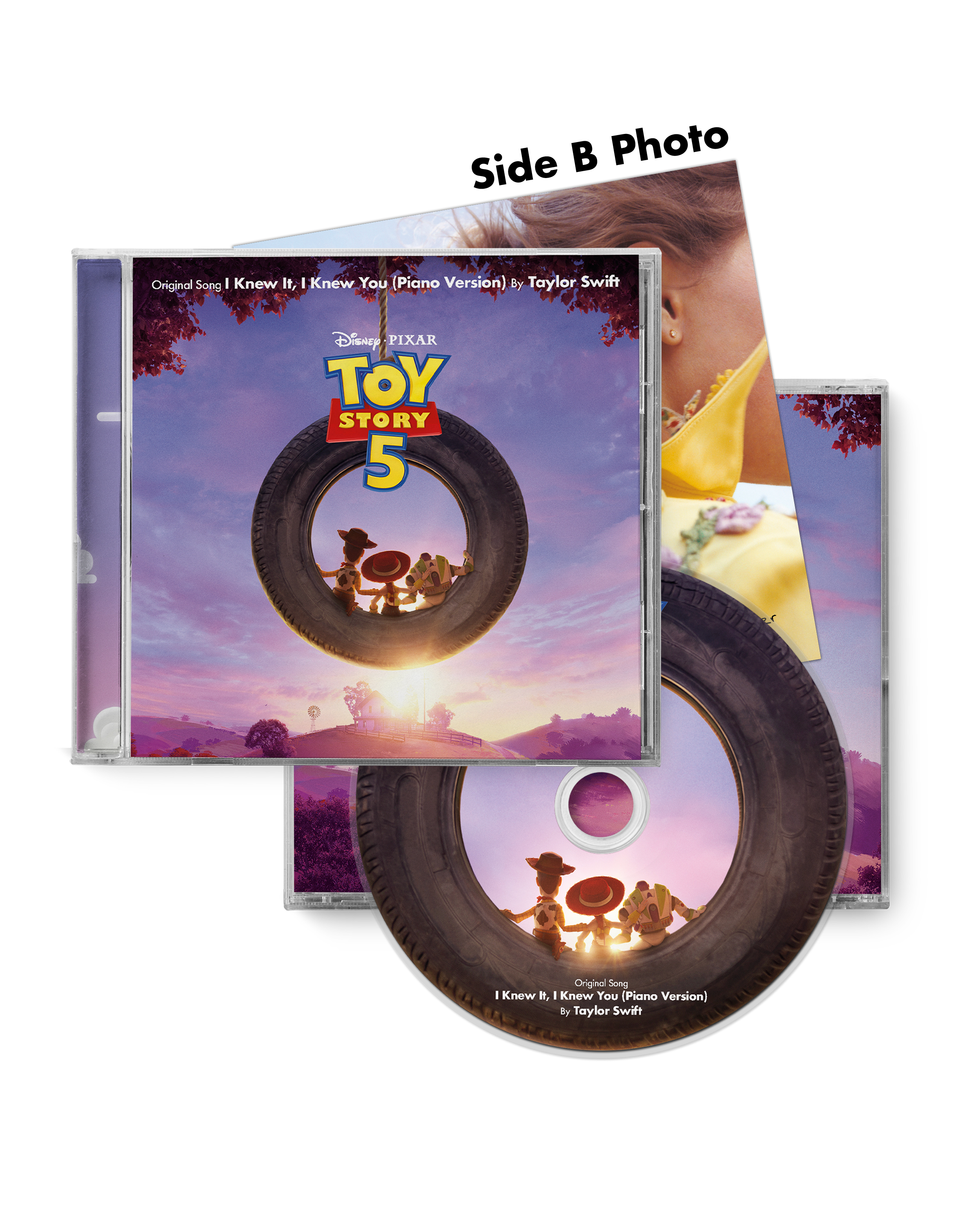 “I Knew It, I Knew You (Piano Version)” CD Single with Double-Sided Cover