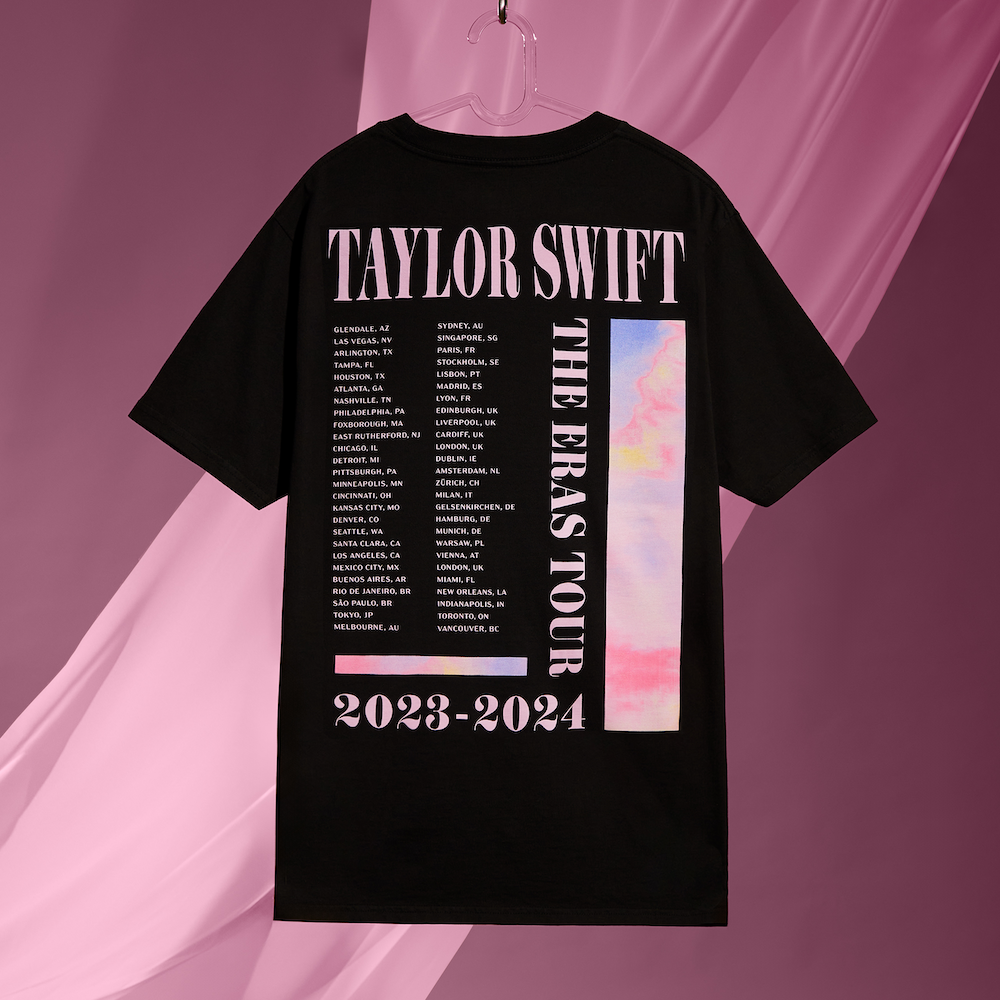 Taylor Swift | The Eras Tour Lover Oversized T-Shirt editorial back