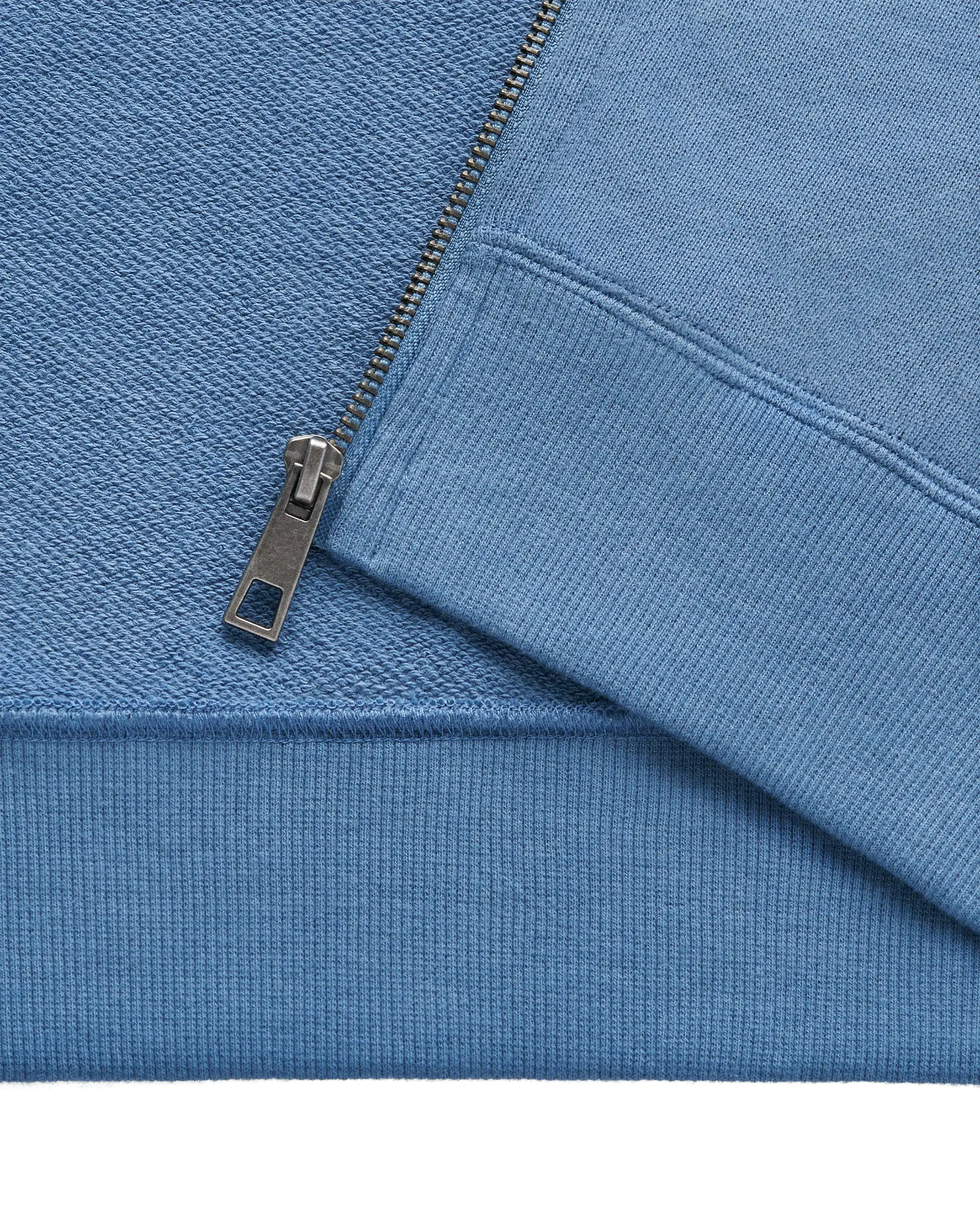 I Was Midnight Rain Zip Hoodie Detail