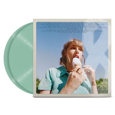 1989 (Taylor’s Version) Aquamarine Green Edition Vinyl Back
