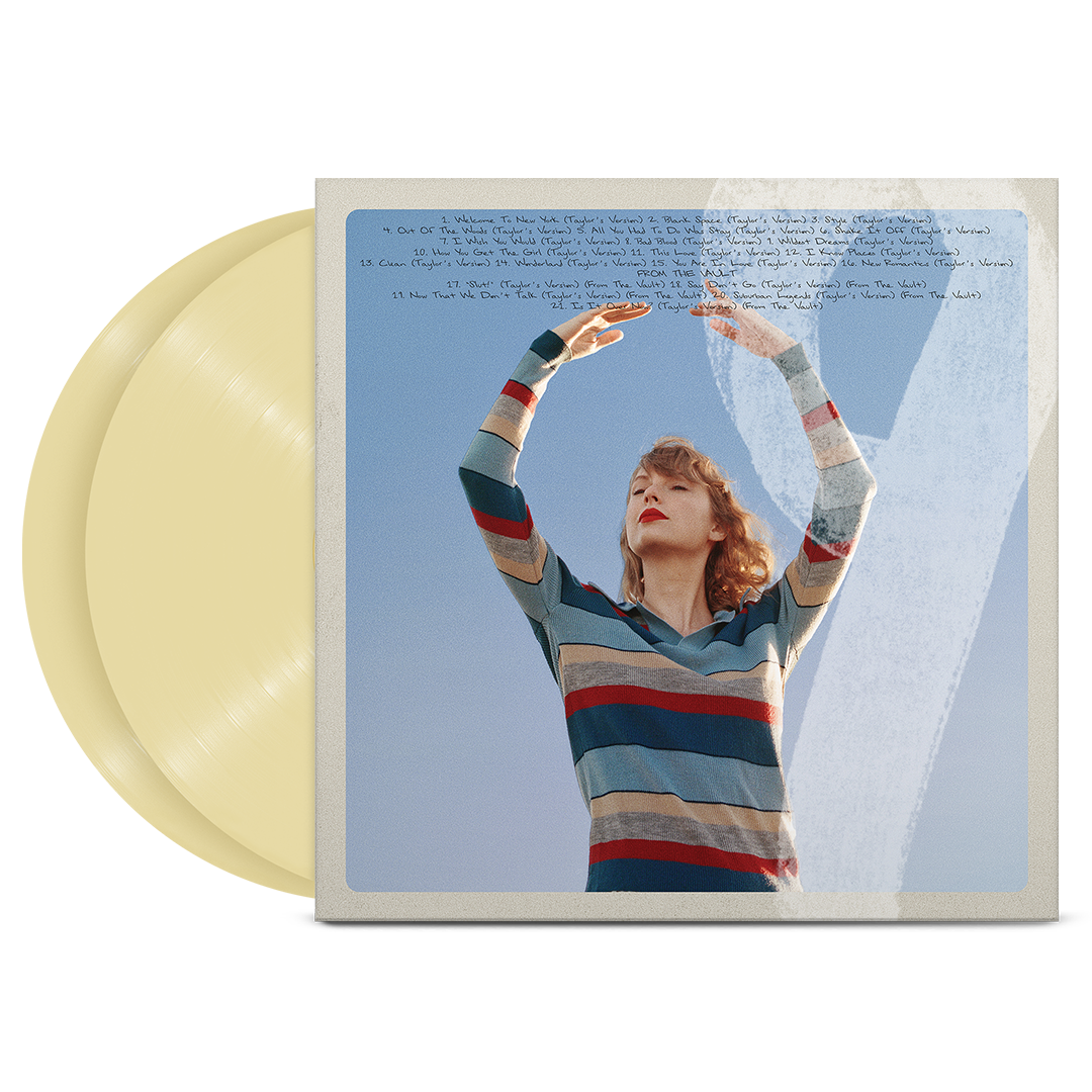 1989 (Taylor’s Version) Sunrise Boulevard Yellow Edition Vinyl Back