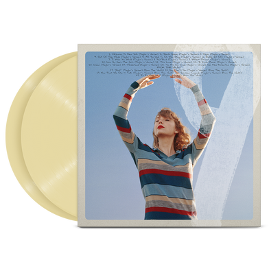 1989 (Taylor’s Version) Sunrise Boulevard Yellow Edition Vinyl Back